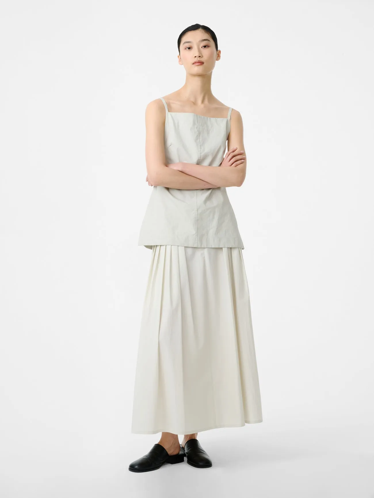 Agat Skirt in Bone sold by Studio Nicholson product image thumbnail 2