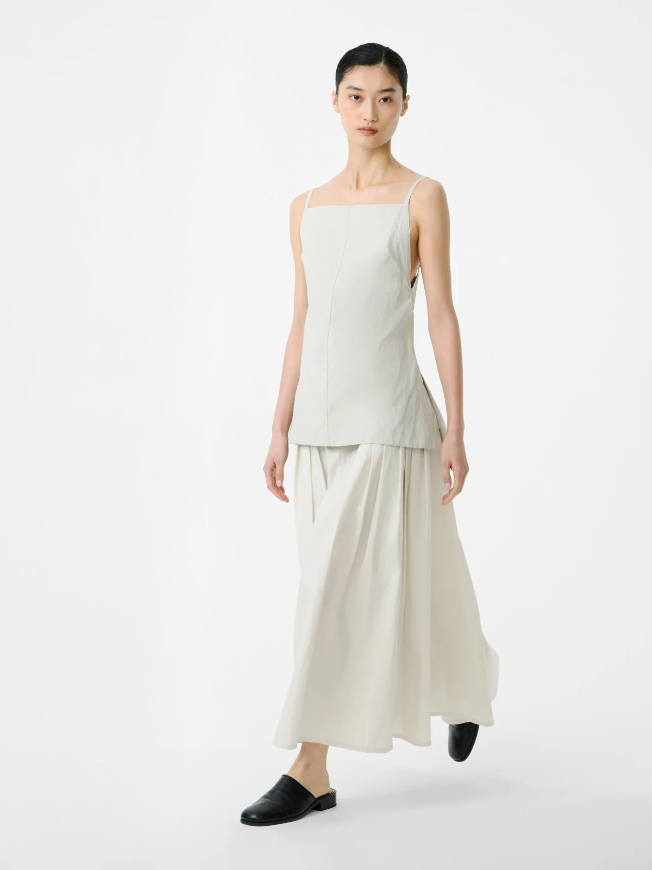 Agat Skirt in Bone sold by Studio Nicholson