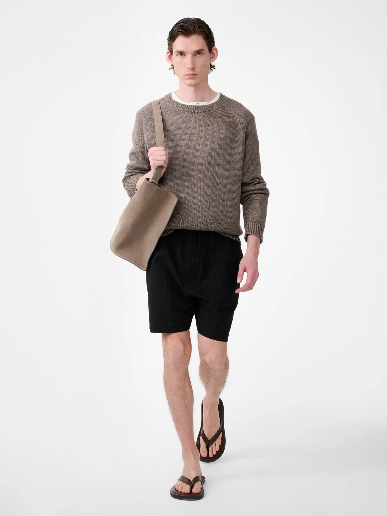 Starboard Short in Black sold by Studio Nicholson product image thumbnail 2