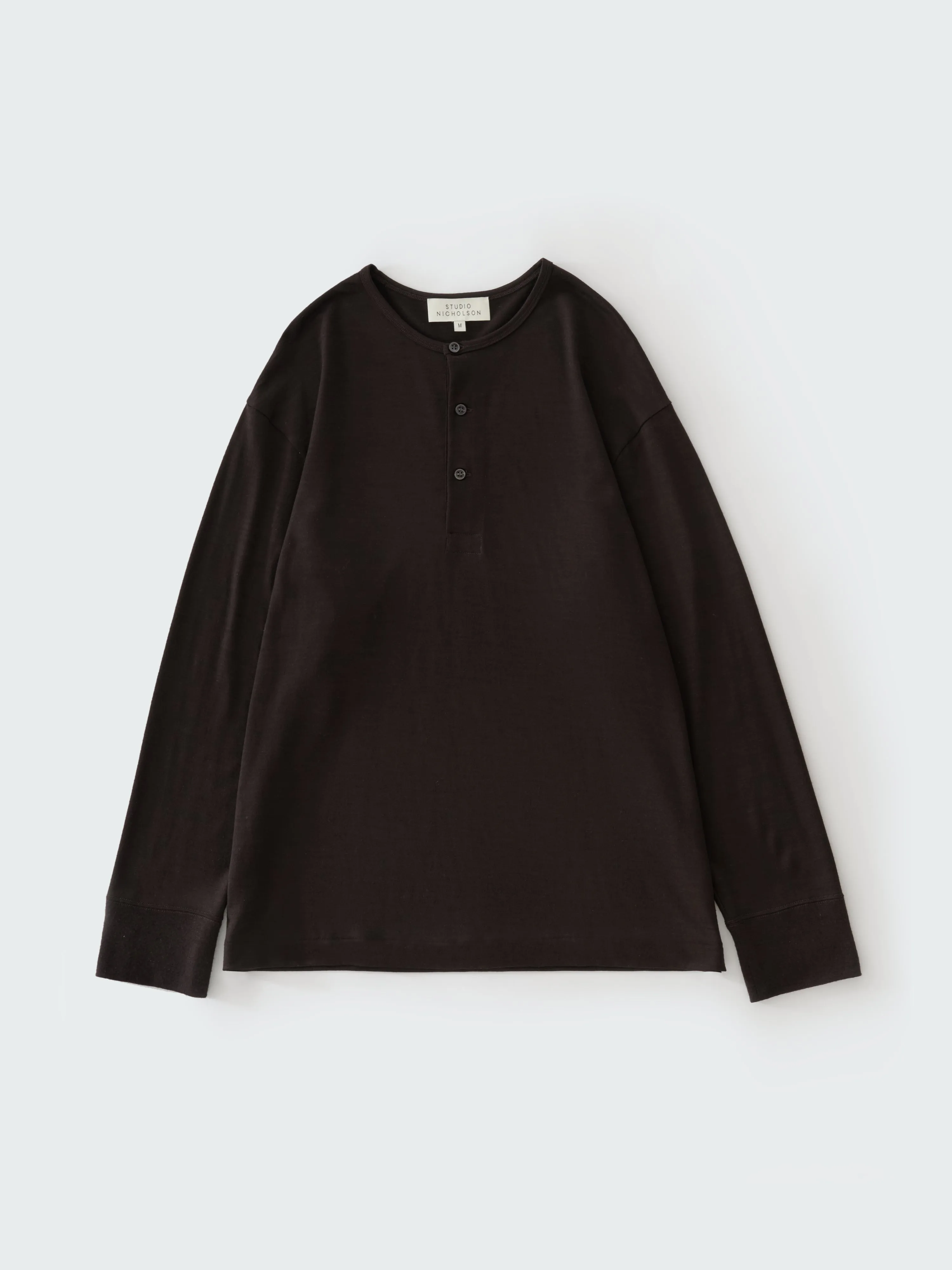 Kuyto Jersey in Black Grape sold by Studio Nicholson product image thumbnail 5