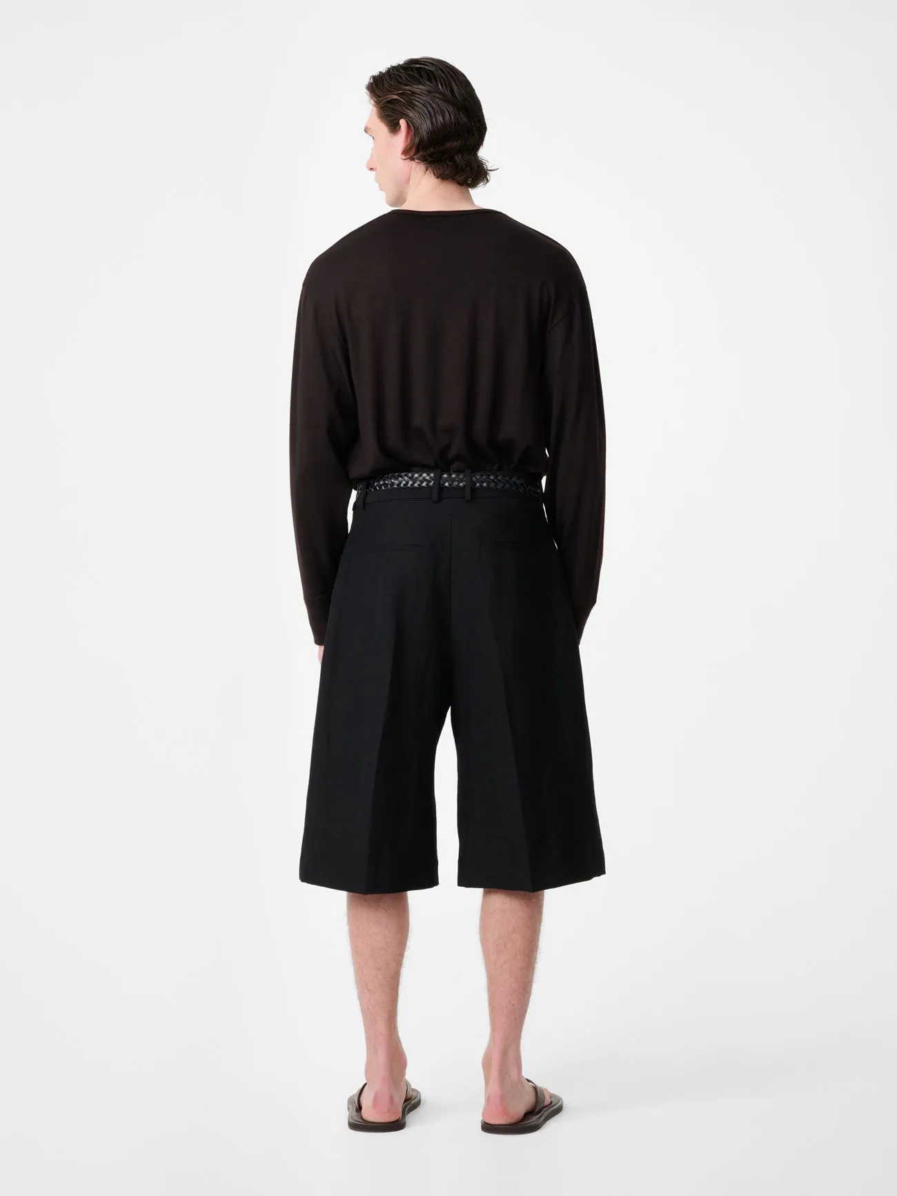 Kuyto Jersey in Black Grape sold by Studio Nicholson product image thumbnail 4