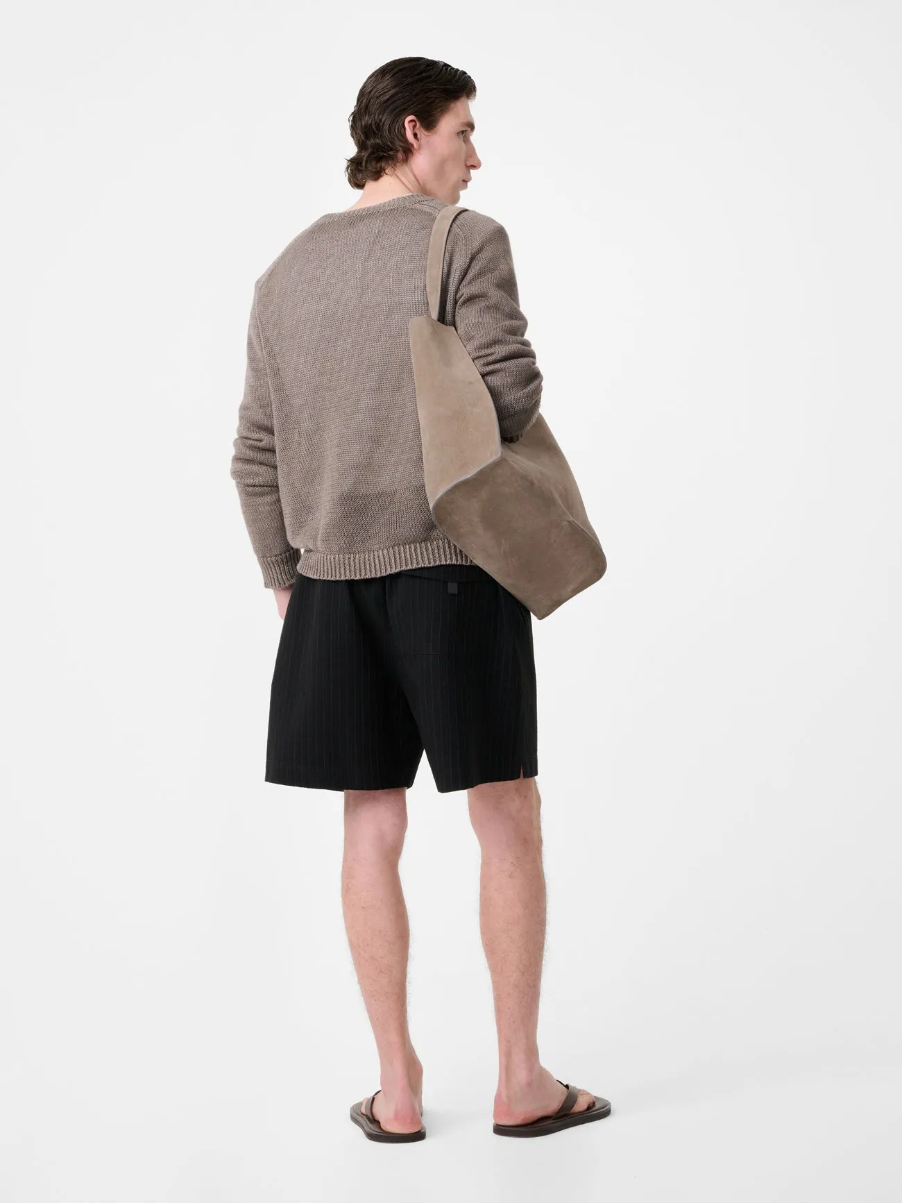 Coste Knit in Flax sold by Studio Nicholson product image thumbnail 4