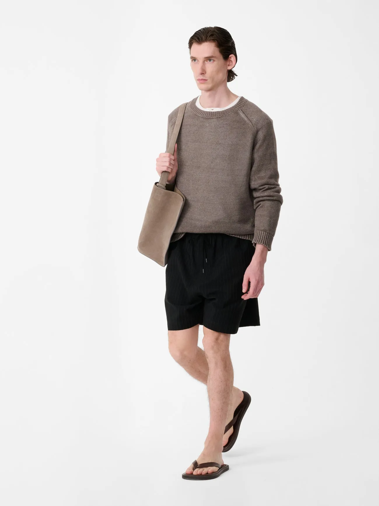 Coste Knit in Flax sold by Studio Nicholson product image thumbnail 2