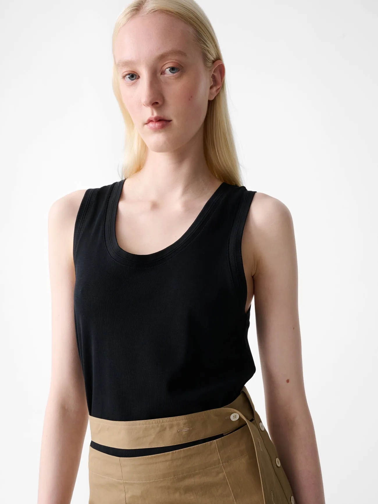 Votan Jersey in Black sold by Studio Nicholson product image thumbnail 2