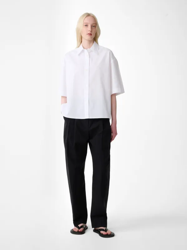 Sperro Cotton Pant in Black made by Studio Nicholson