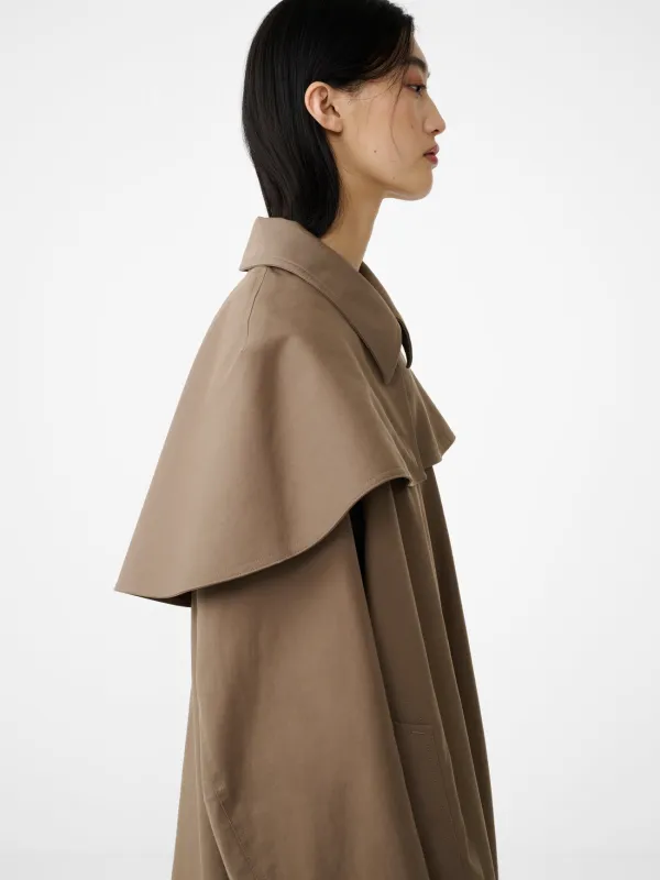 Haver Trench in Birch made by Studio Nicholson