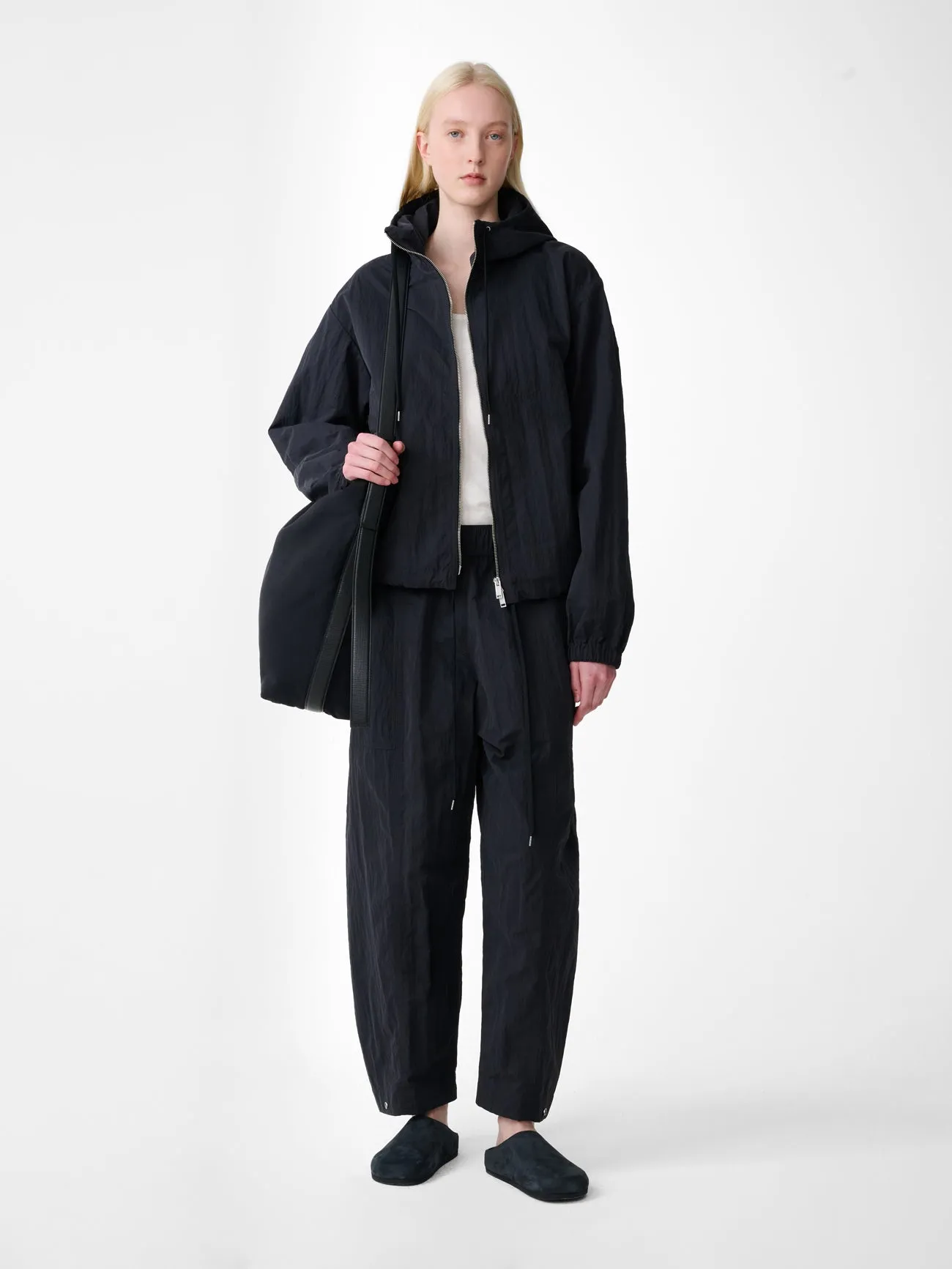 Votan Jersey Top in Panna sold by Studio Nicholson product image thumbnail 3