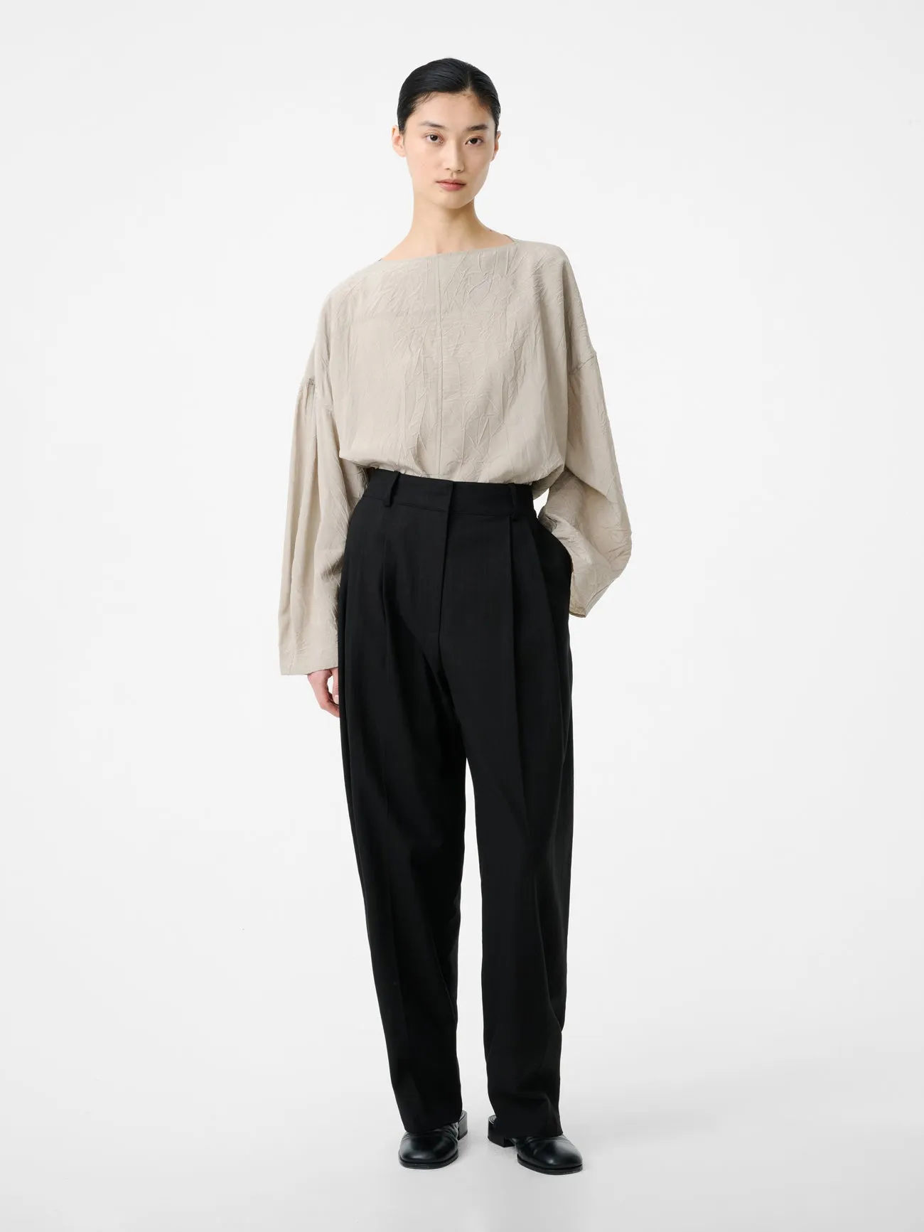 Sperro Tailored Pant in Black sold by Studio Nicholson product image thumbnail 3
