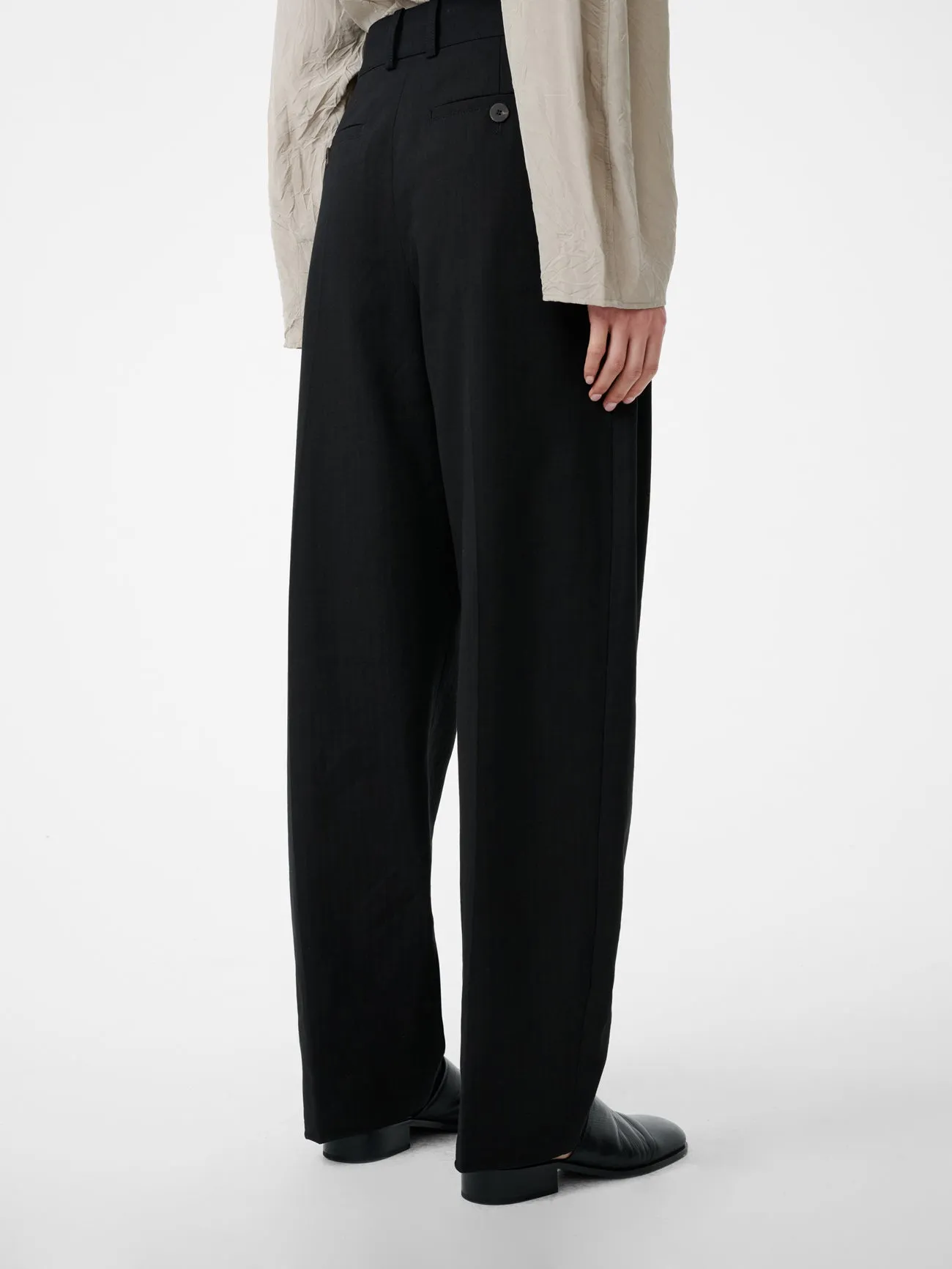 Sperro Tailored Pant in Black sold by Studio Nicholson product image thumbnail 5