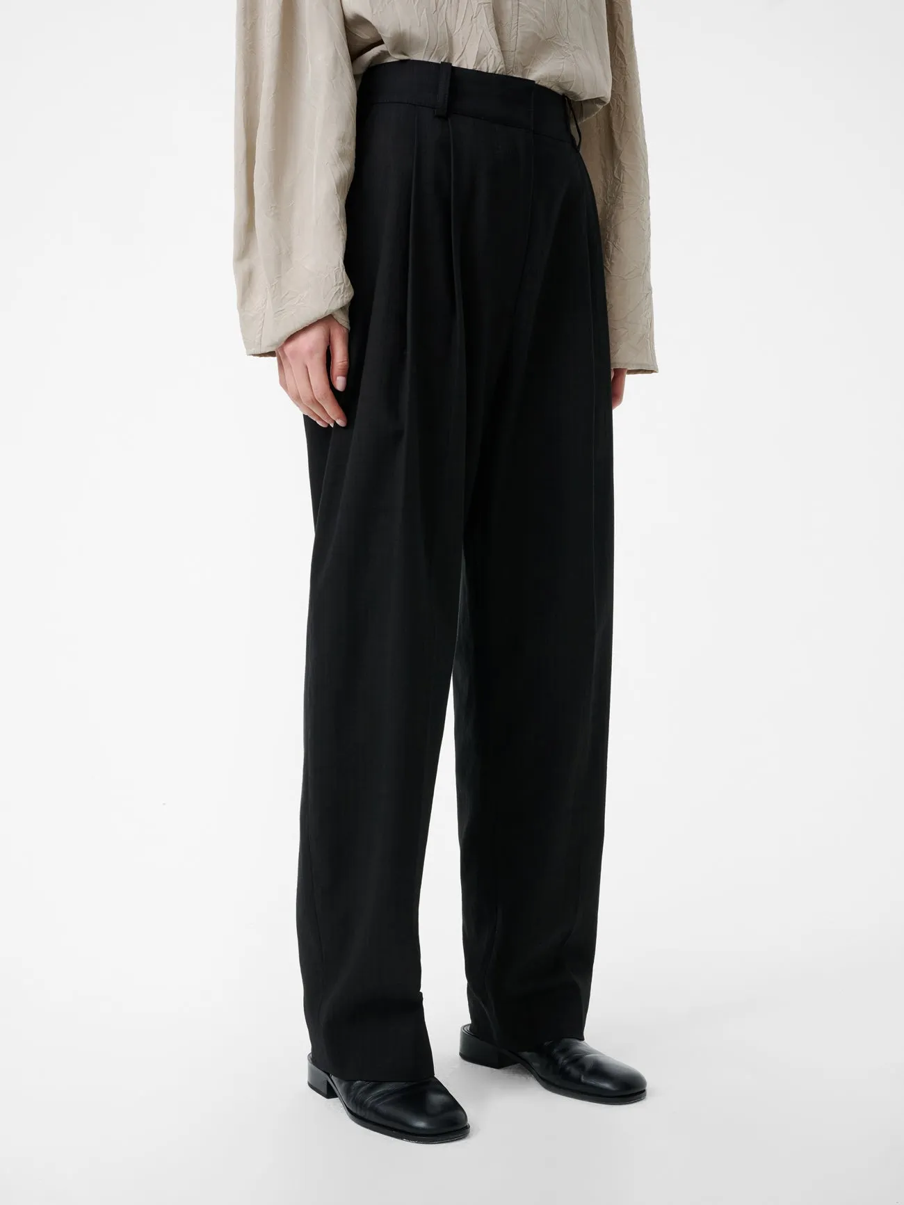 Sperro Tailored Pant in Black sold by Studio Nicholson product image thumbnail 4