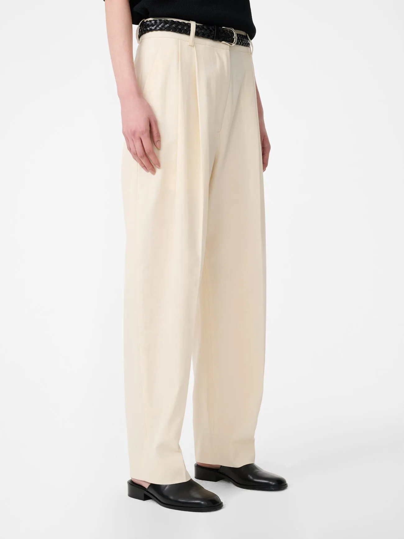 Sperro Tailored Pant in Antique White sold by Studio Nicholson product image thumbnail 5