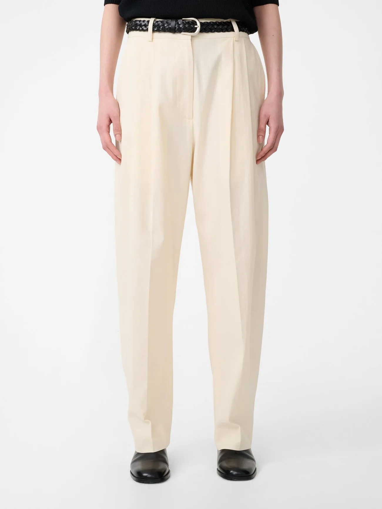 Sperro Tailored Pant in Antique White sold by Studio Nicholson product image thumbnail 4