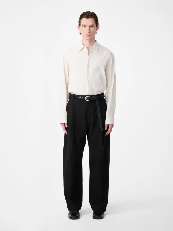 Pull Tailored Pant in Black made by Studio Nicholson