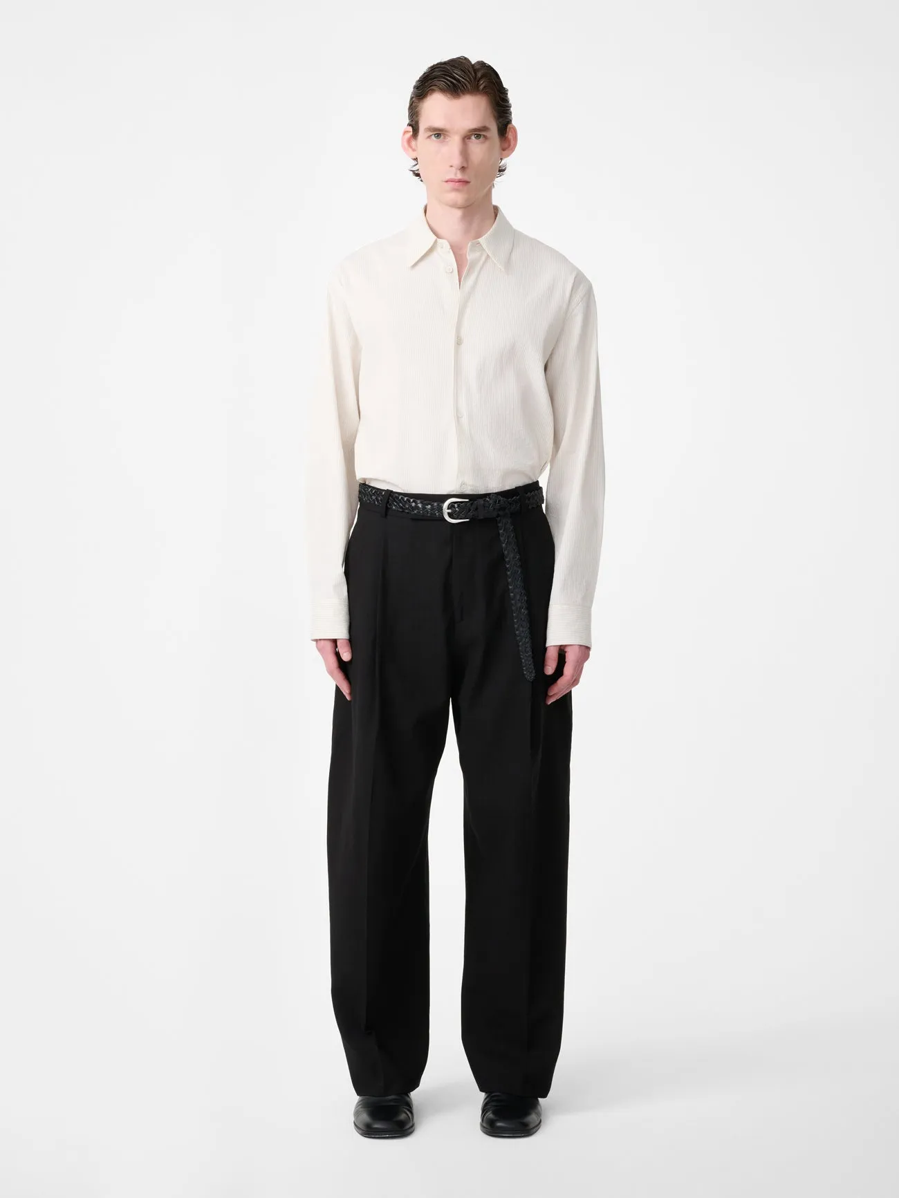 Pull Tailored Pant in Black sold by Studio Nicholson