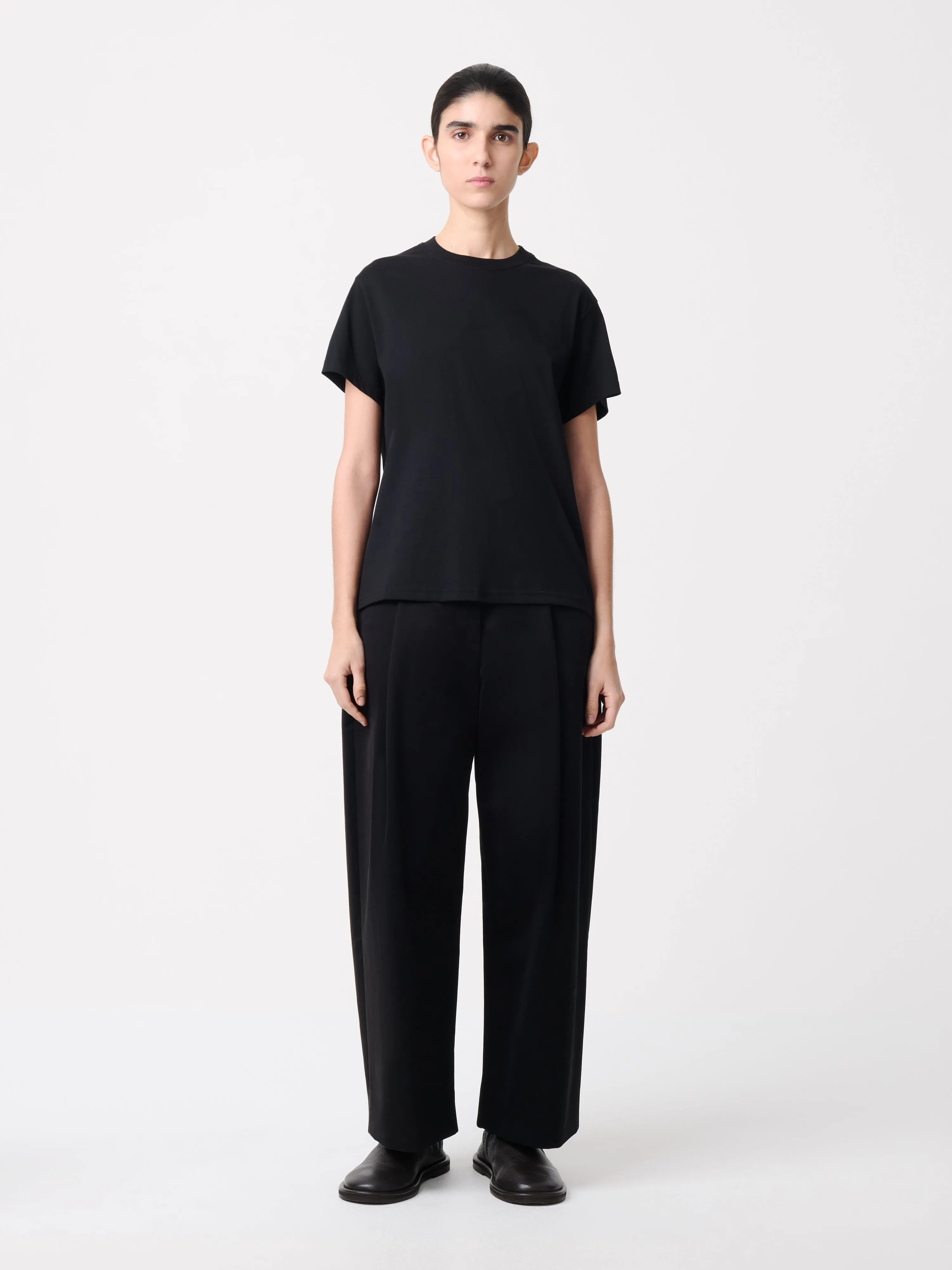 Dordoni Pleated Pant in Black sold by Studio Nicholson product image thumbnail 4
