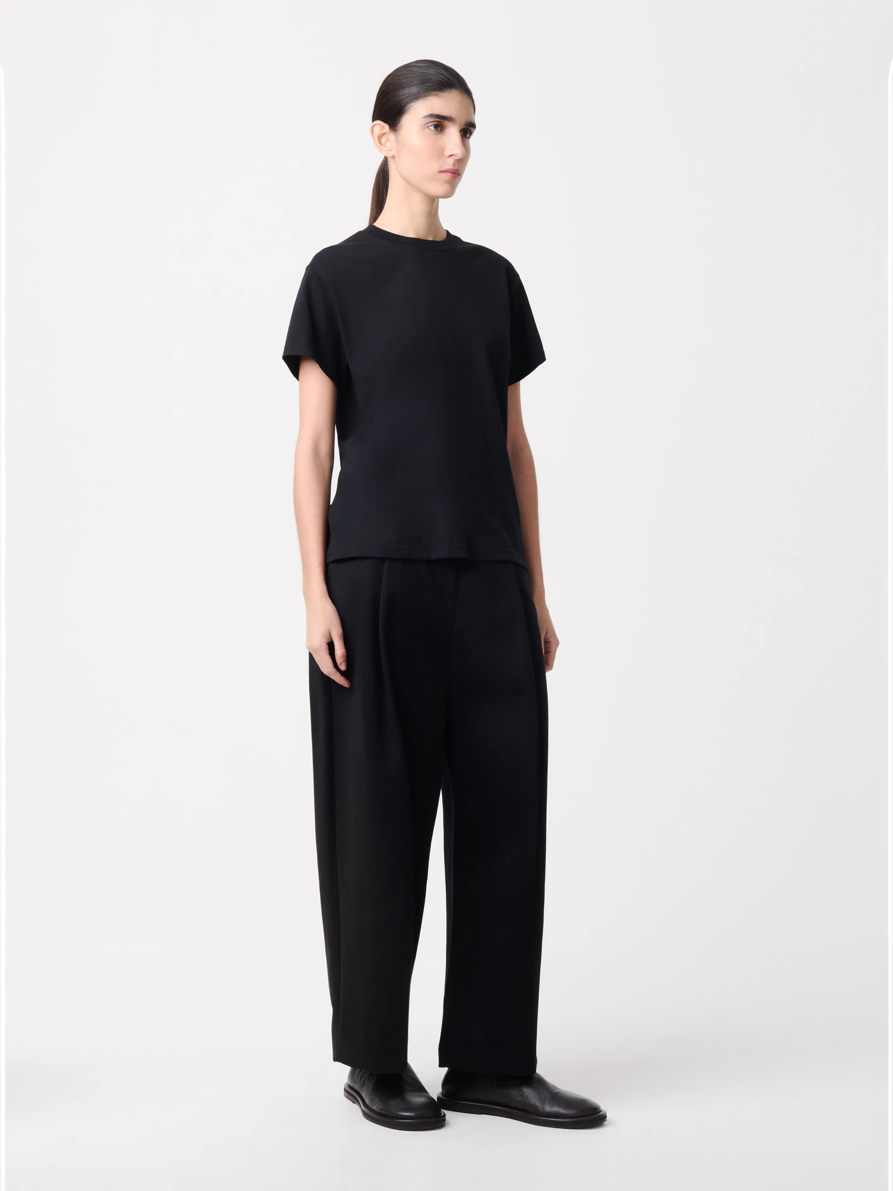 Dordoni Pleated Pant in Black sold by Studio Nicholson product image thumbnail 2