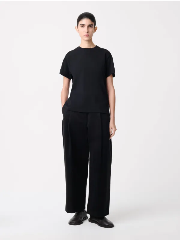 Dordoni Pleated Pant in Black made by Studio Nicholson