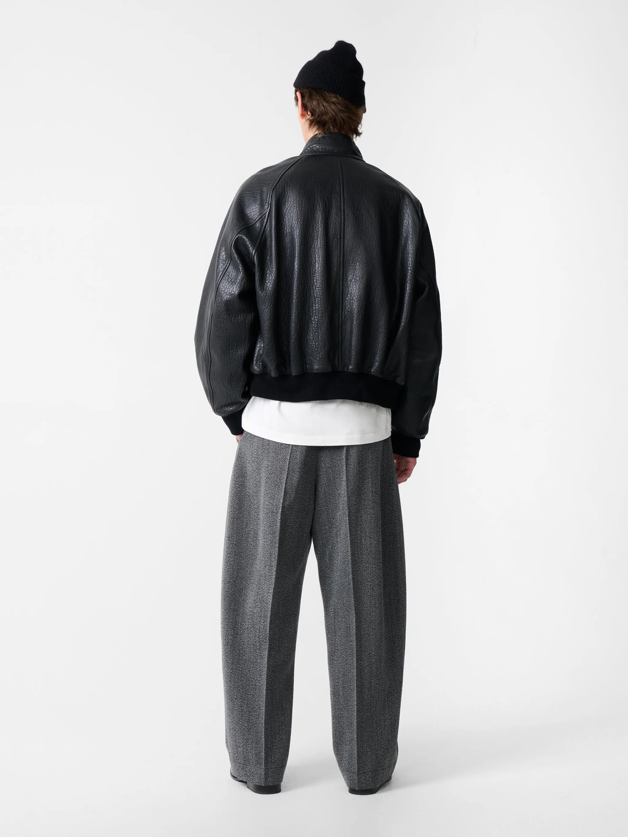 Vital Belted Pant in Black / White sold by Studio Nicholson product image thumbnail 3