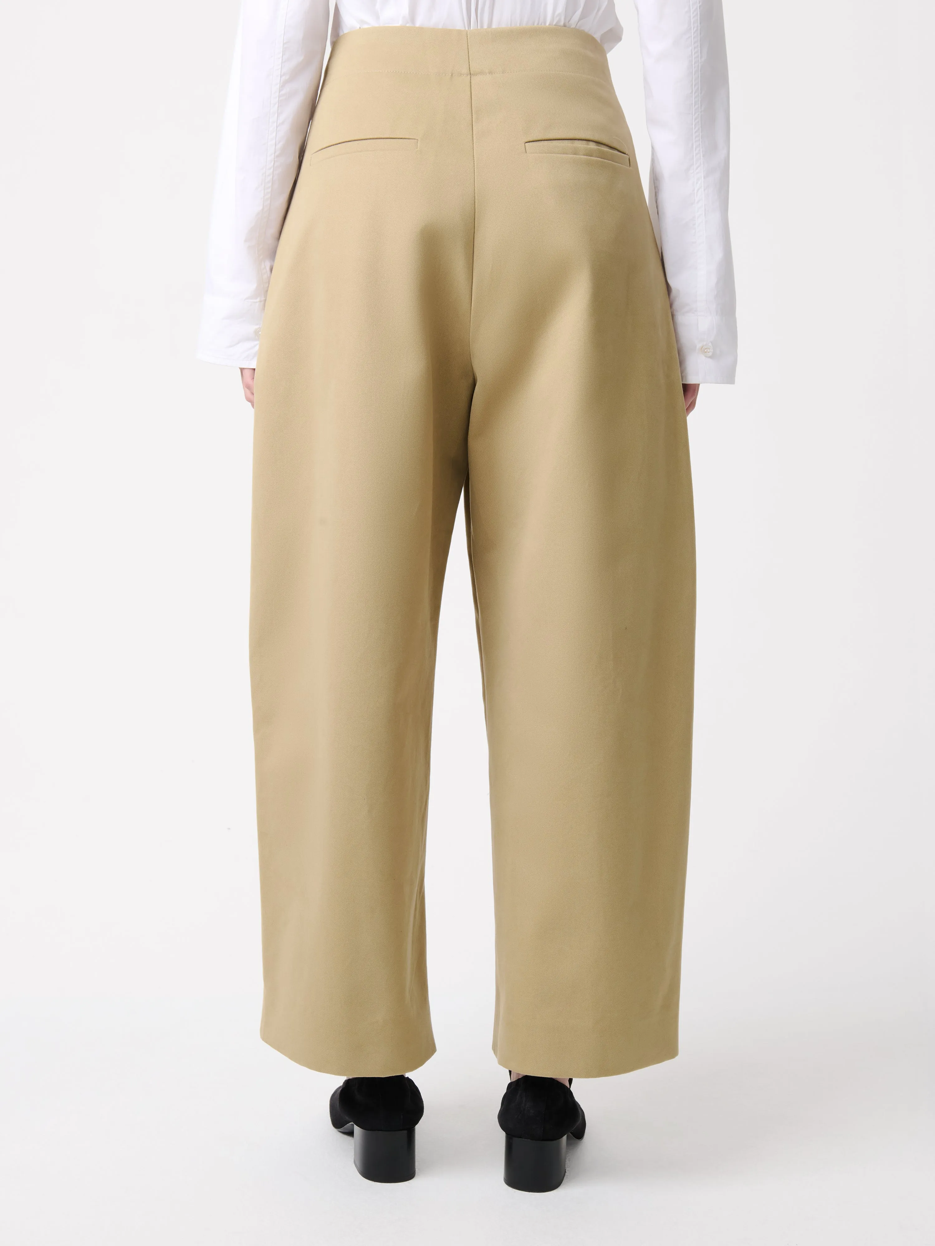 Dordoni Pleated Pant in Tan sold by Studio Nicholson product image thumbnail 5