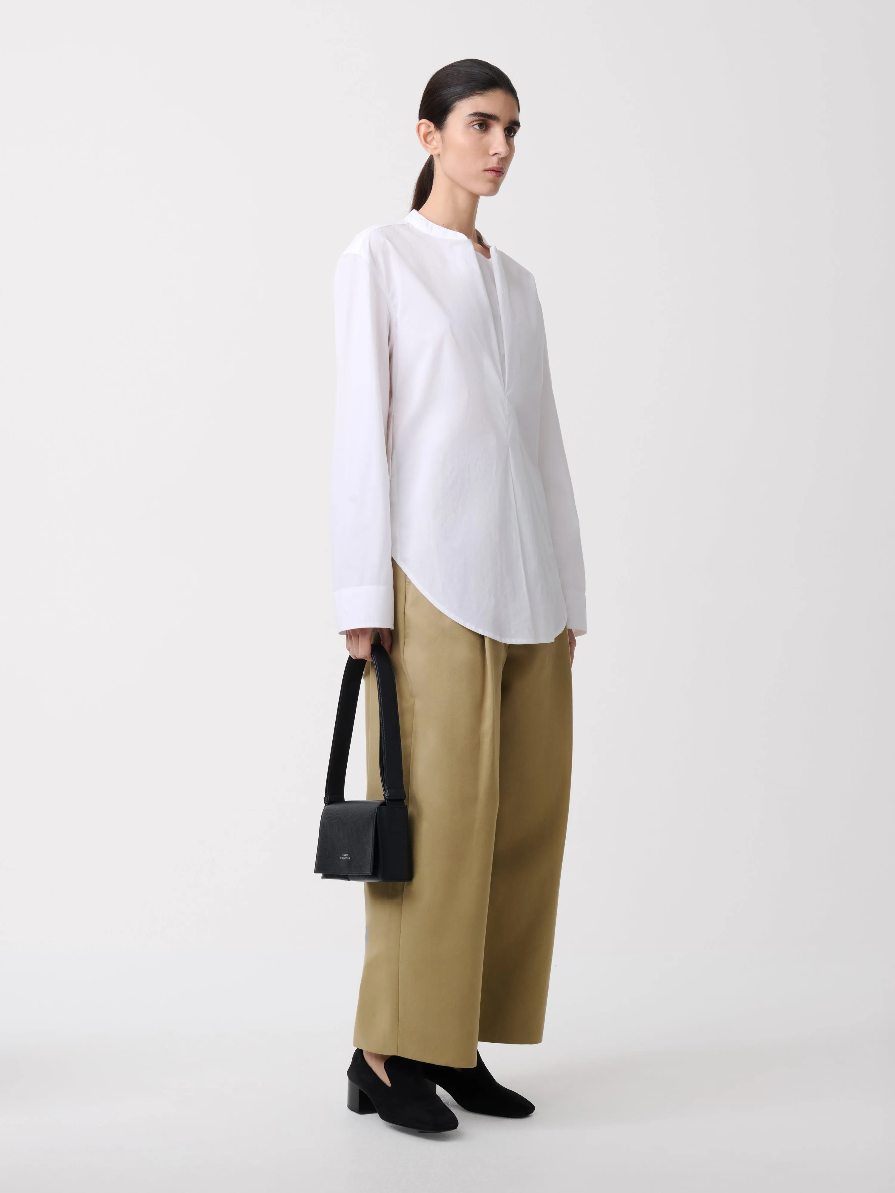 Dordoni Pleated Pant in Tan sold by Studio Nicholson product image thumbnail 2