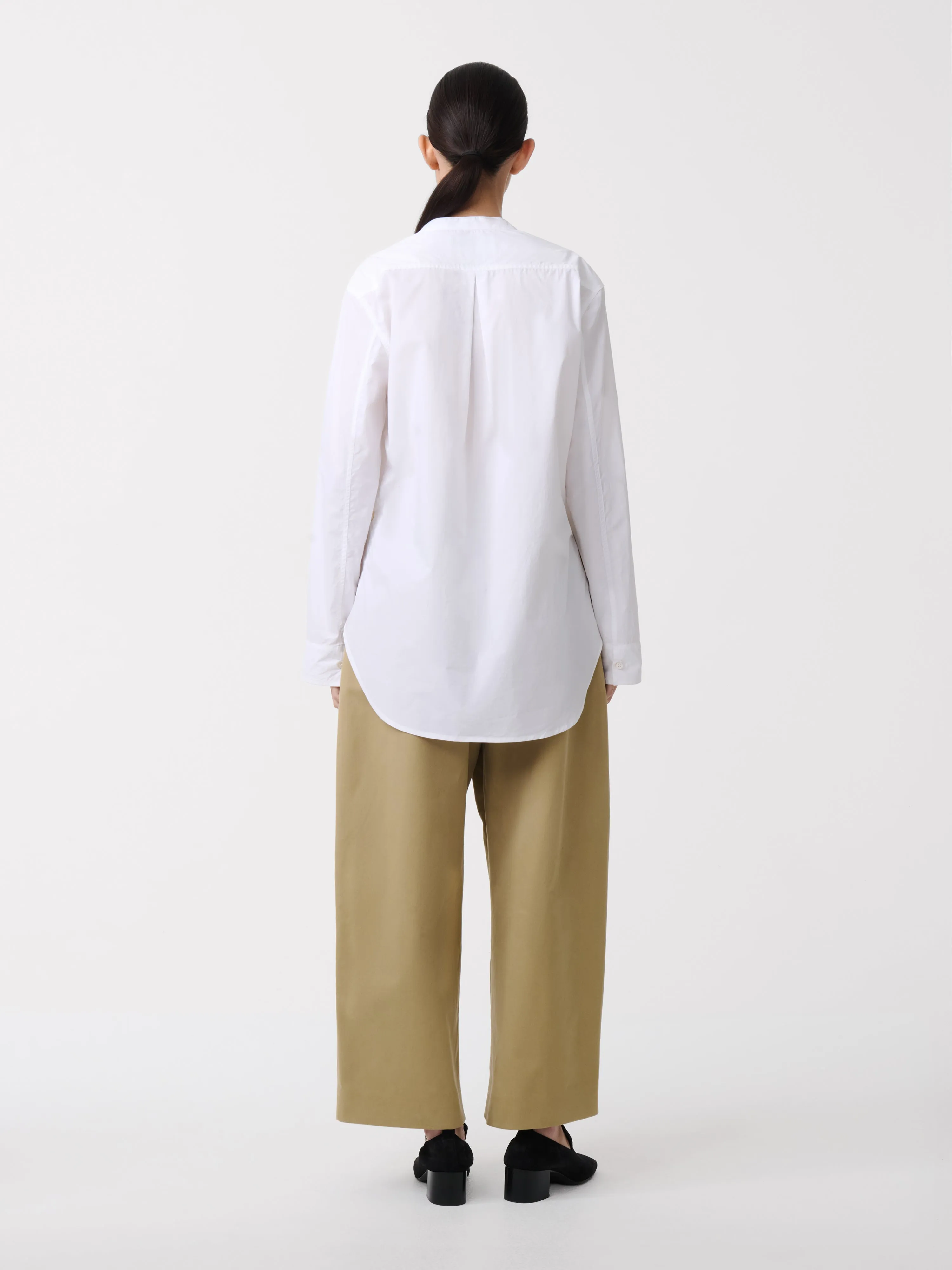Dordoni Pleated Pant in Tan sold by Studio Nicholson product image thumbnail 3