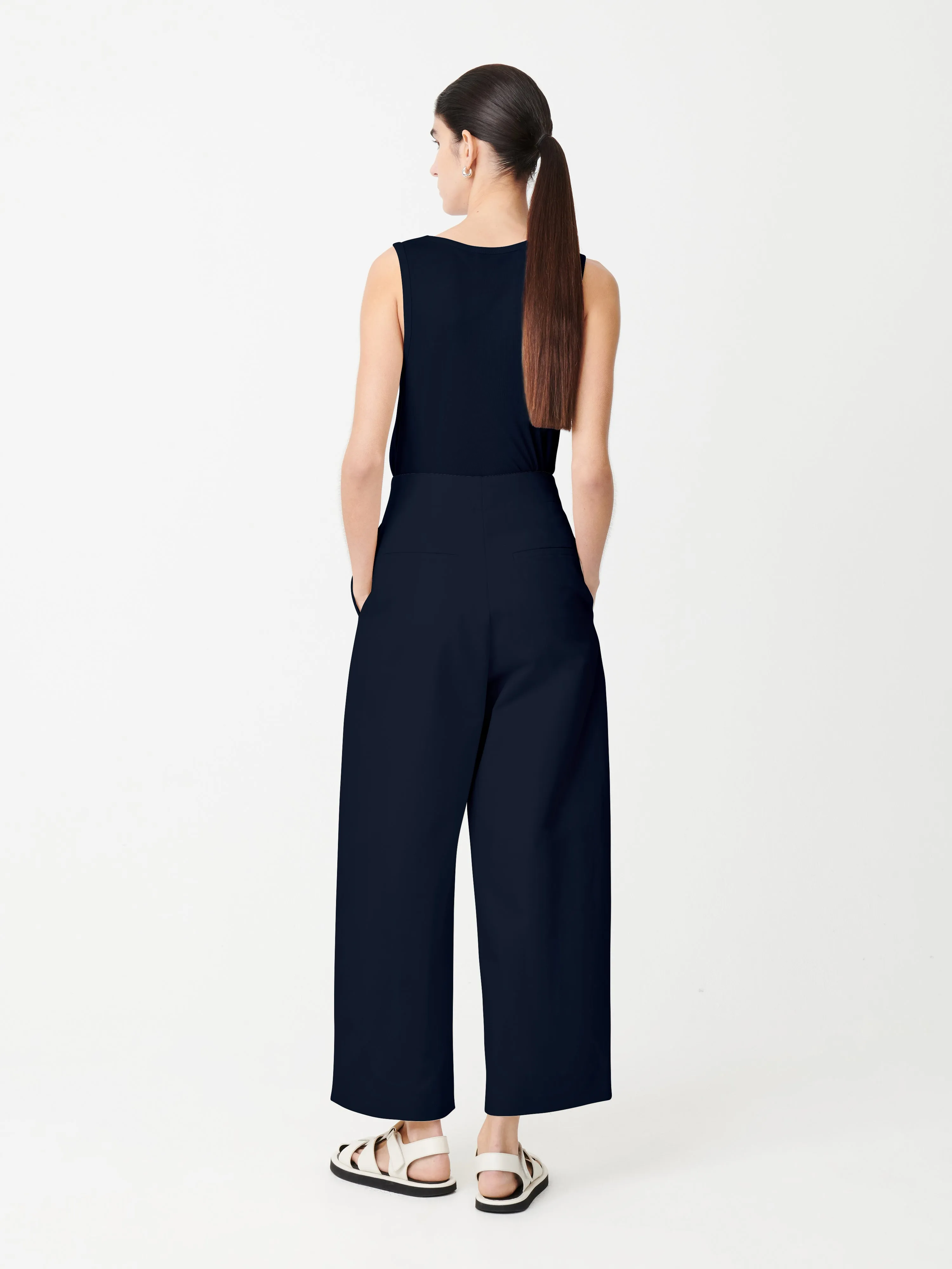 Dordoni Pleated Pant in Dark Navy sold by Studio Nicholson product image thumbnail 3