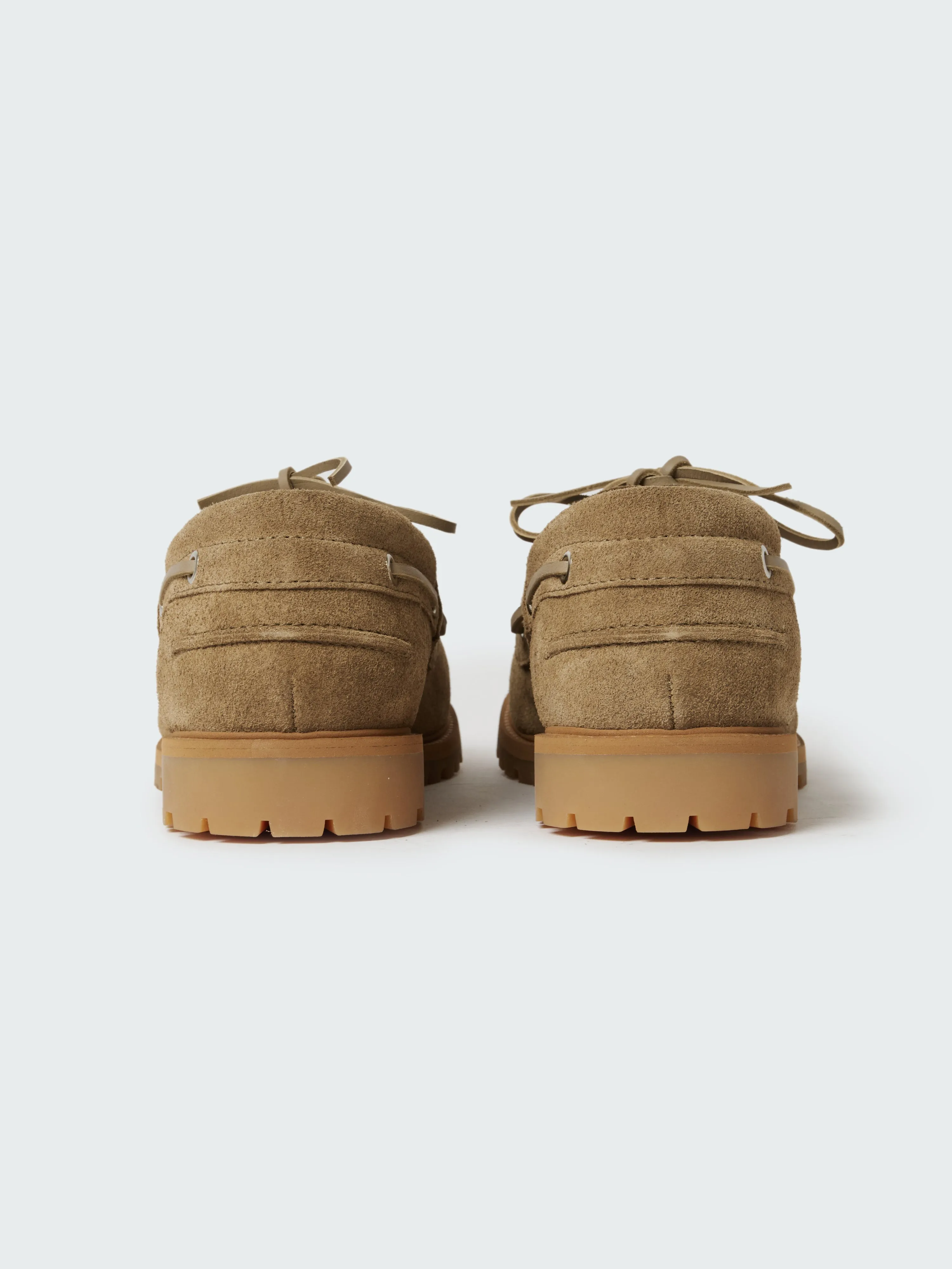 Guston Suede Shoe in Taupe sold by Studio Nicholson product image thumbnail 3