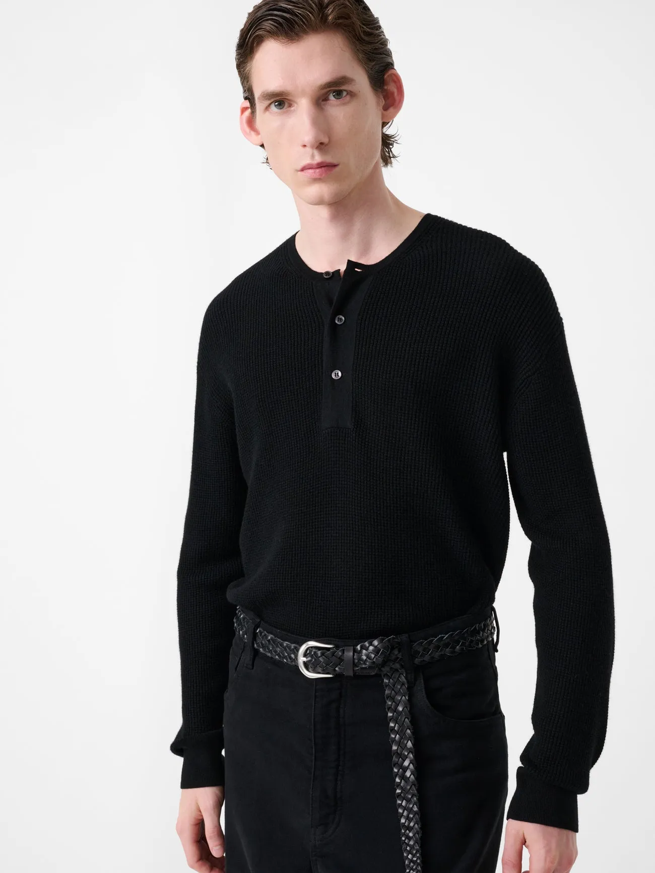 Corine Knit in Black sold by Studio Nicholson