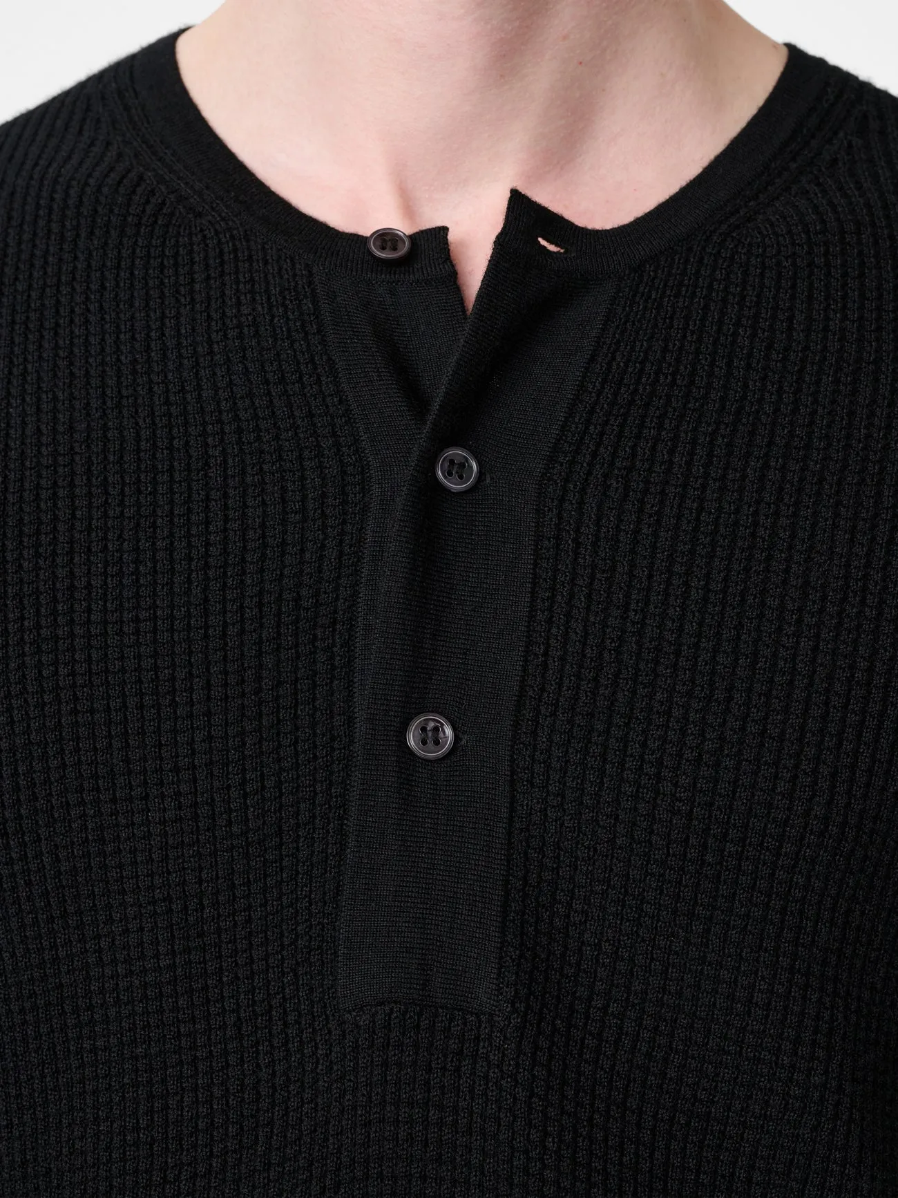 Corine Knit in Black sold by Studio Nicholson product image thumbnail 5