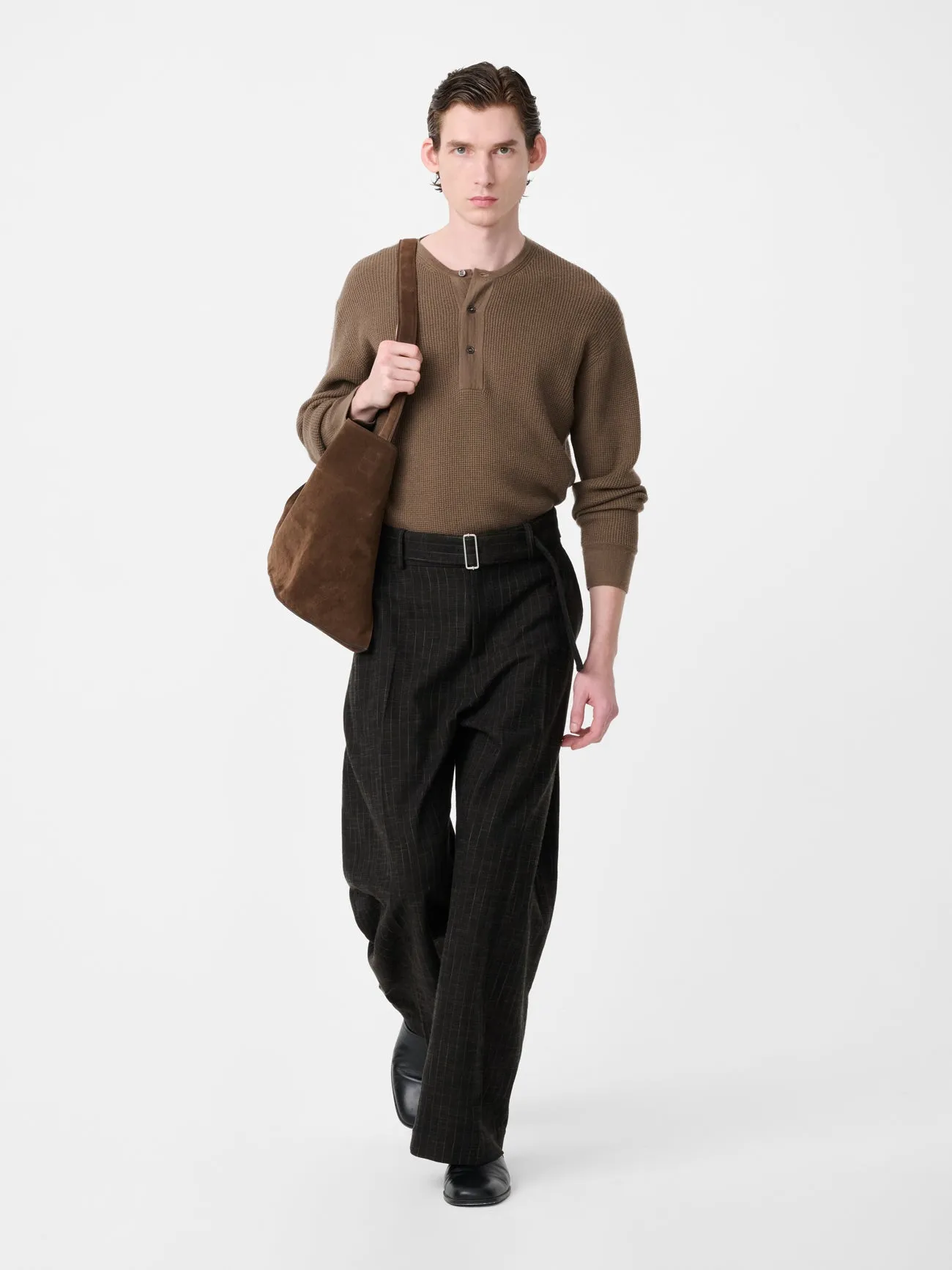Corine Knit in Bark sold by Studio Nicholson product image thumbnail 2