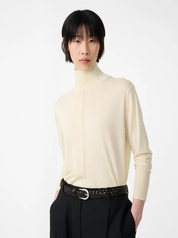 Eide Knit in Butter made by Studio Nicholson