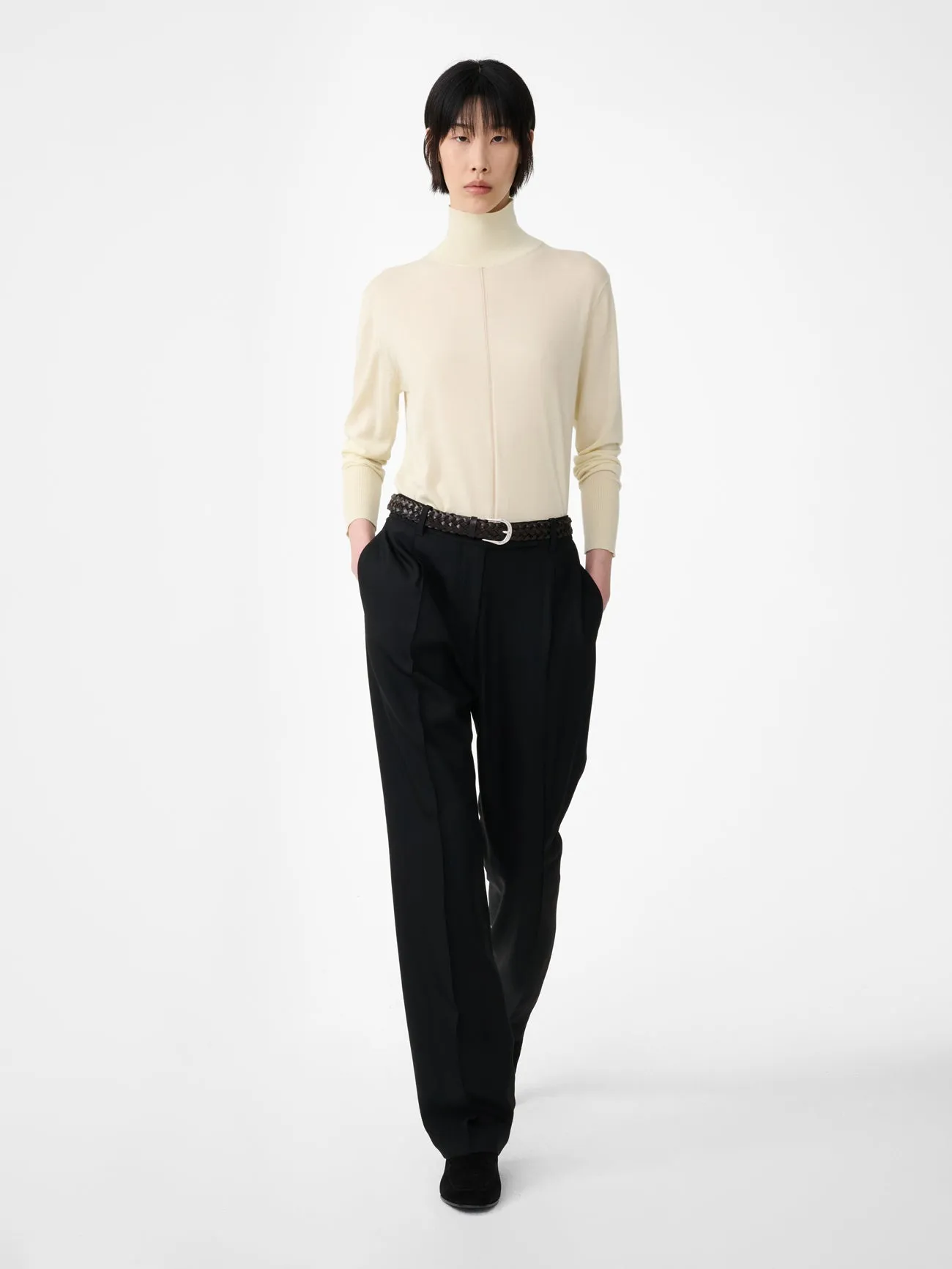Eide Knit in Butter sold by Studio Nicholson product image thumbnail 3