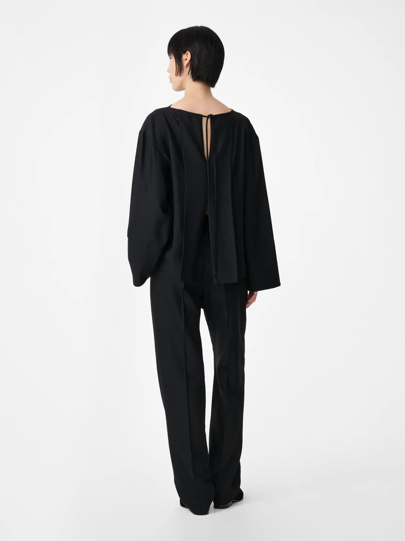 Eorsa Top in Black sold by Studio Nicholson product image thumbnail 5