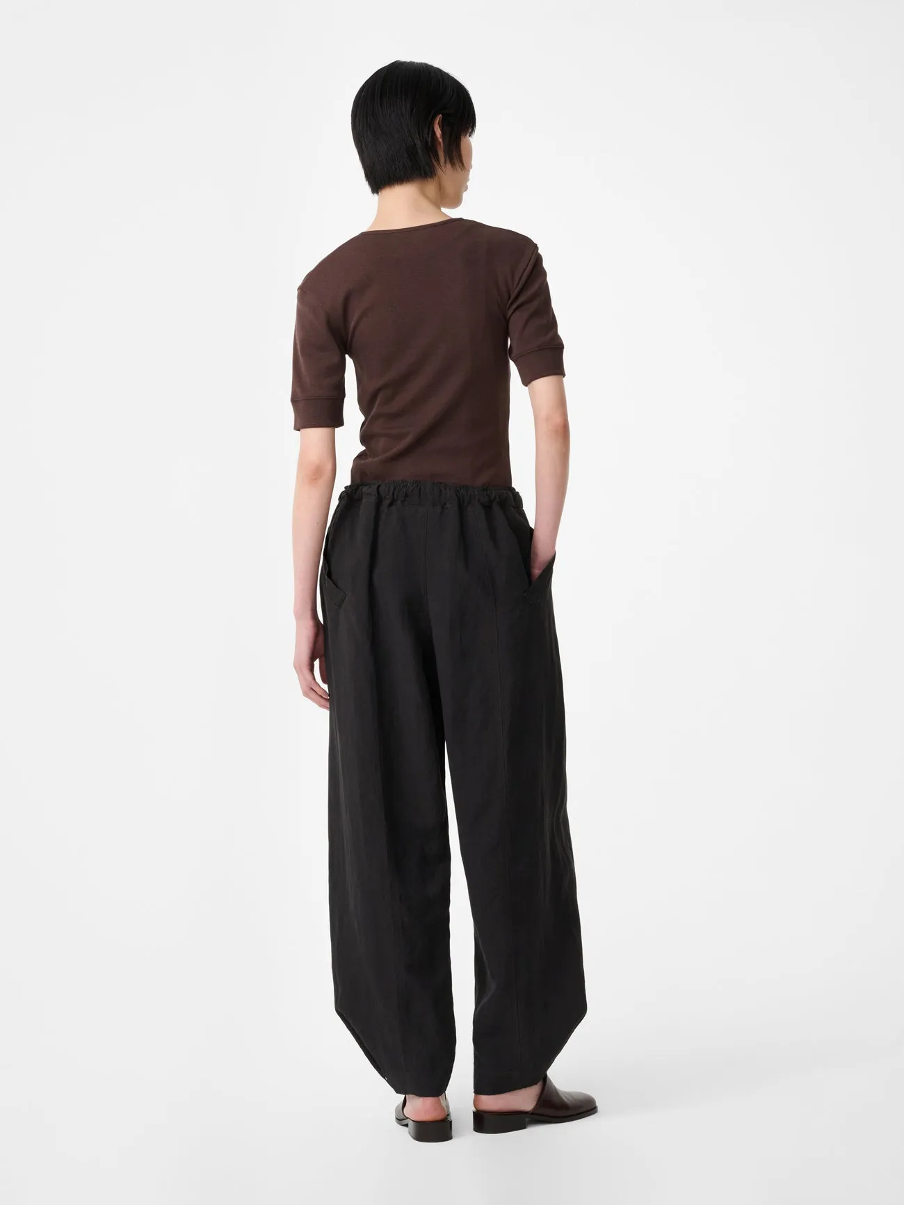 Sorin Jersey in Espresso sold by Studio Nicholson product image thumbnail 5