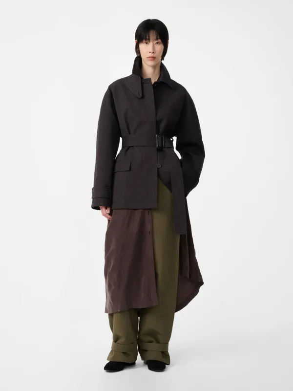 Lurie Jacket in Brown Marl made by Studio Nicholson