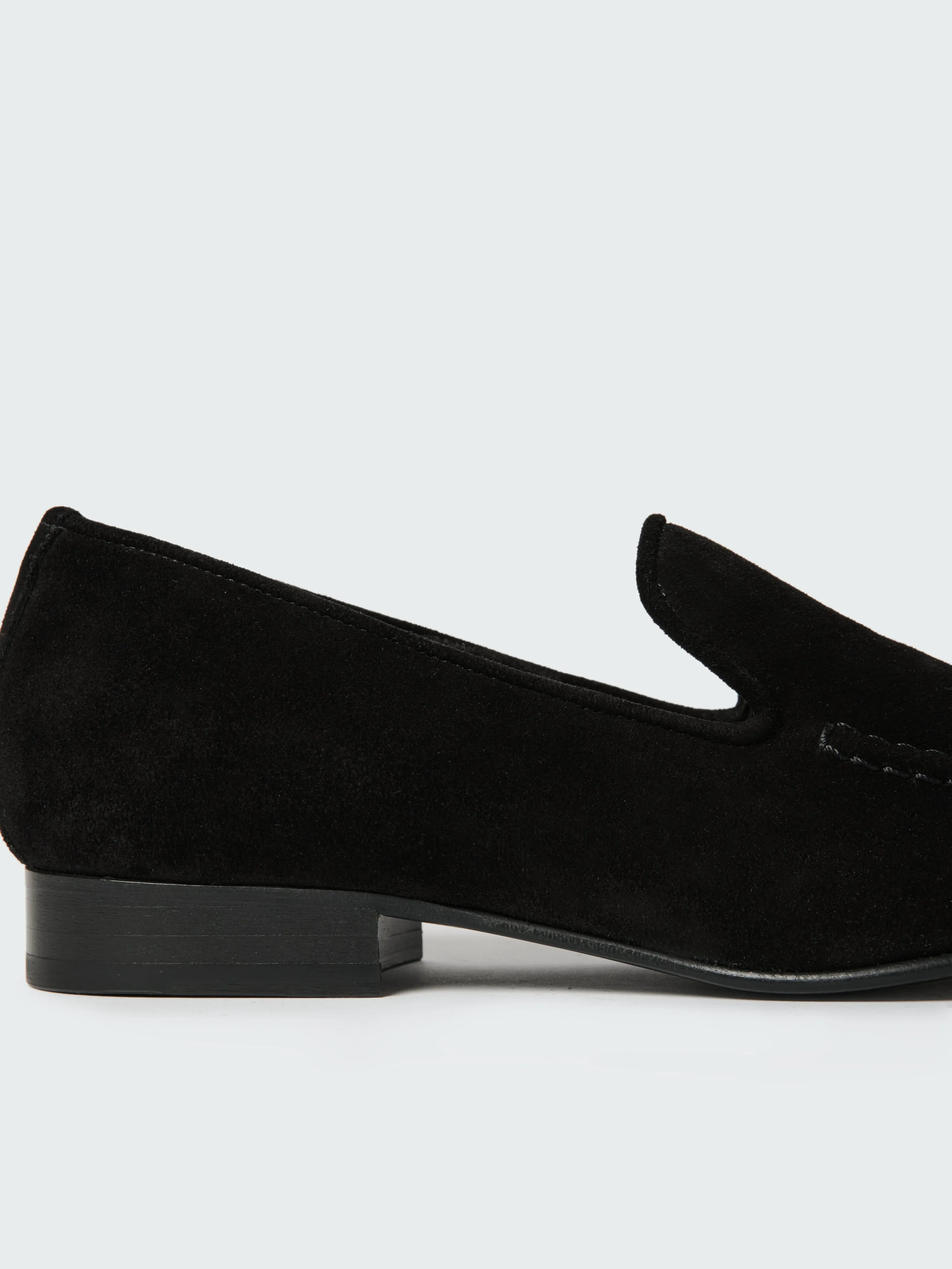 Elkann Suede Shoe in Black sold by Studio Nicholson product image thumbnail 5