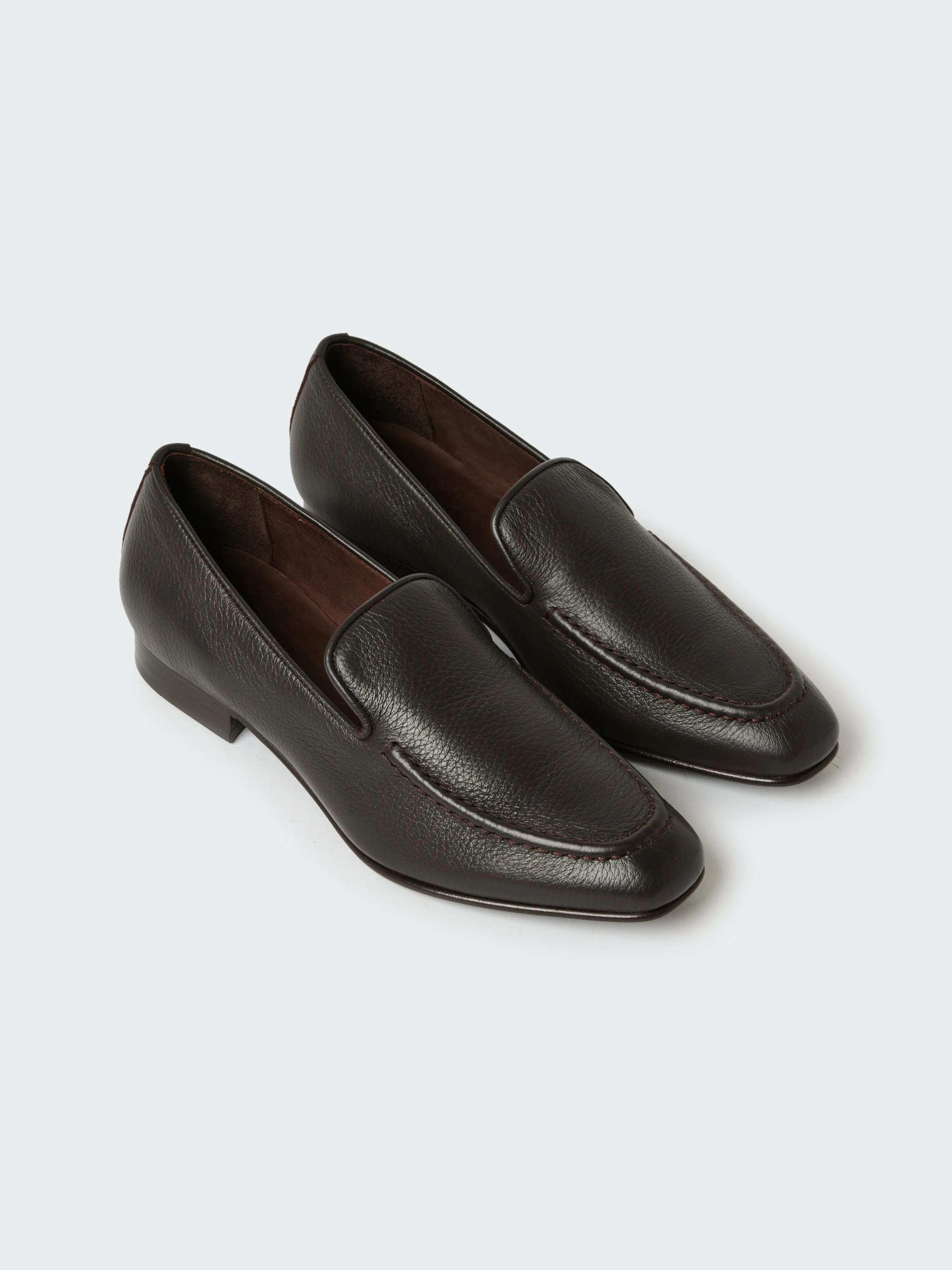 Elkann Leather Shoe in Brown sold by Studio Nicholson product image thumbnail 4