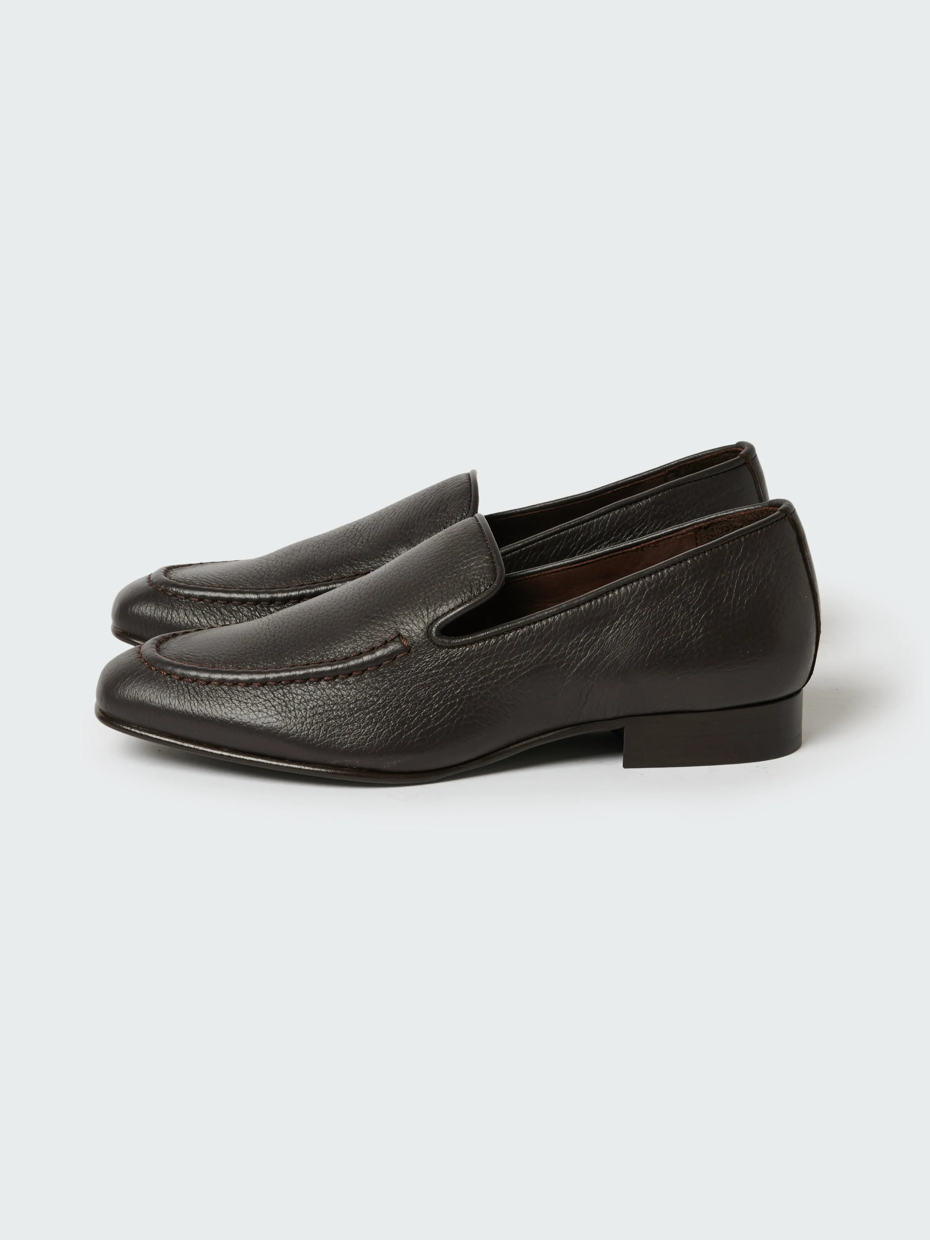 Elkann Leather Shoe in Brown sold by Studio Nicholson product image thumbnail 2