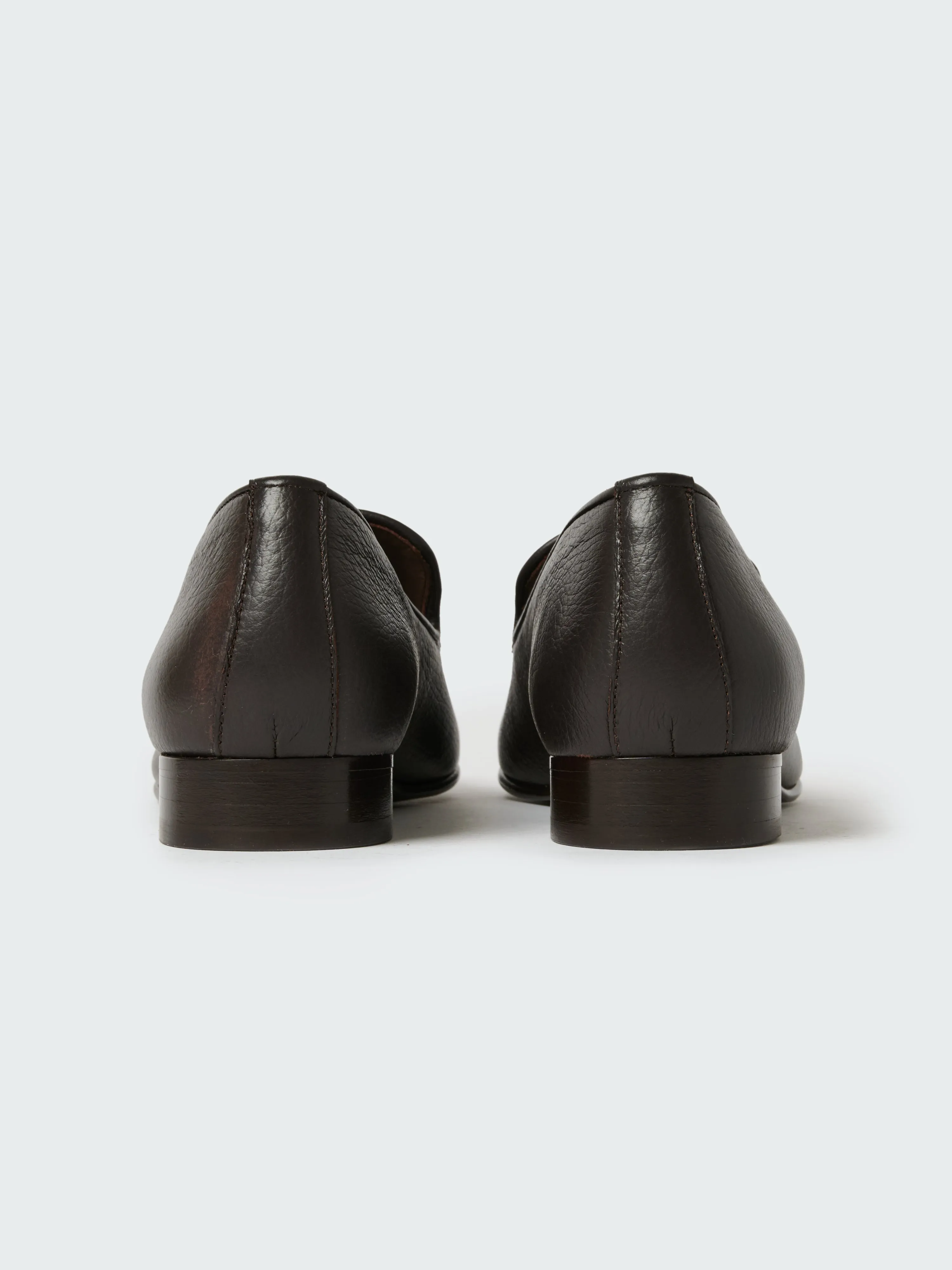 Elkann Leather Shoe in Brown sold by Studio Nicholson product image thumbnail 3