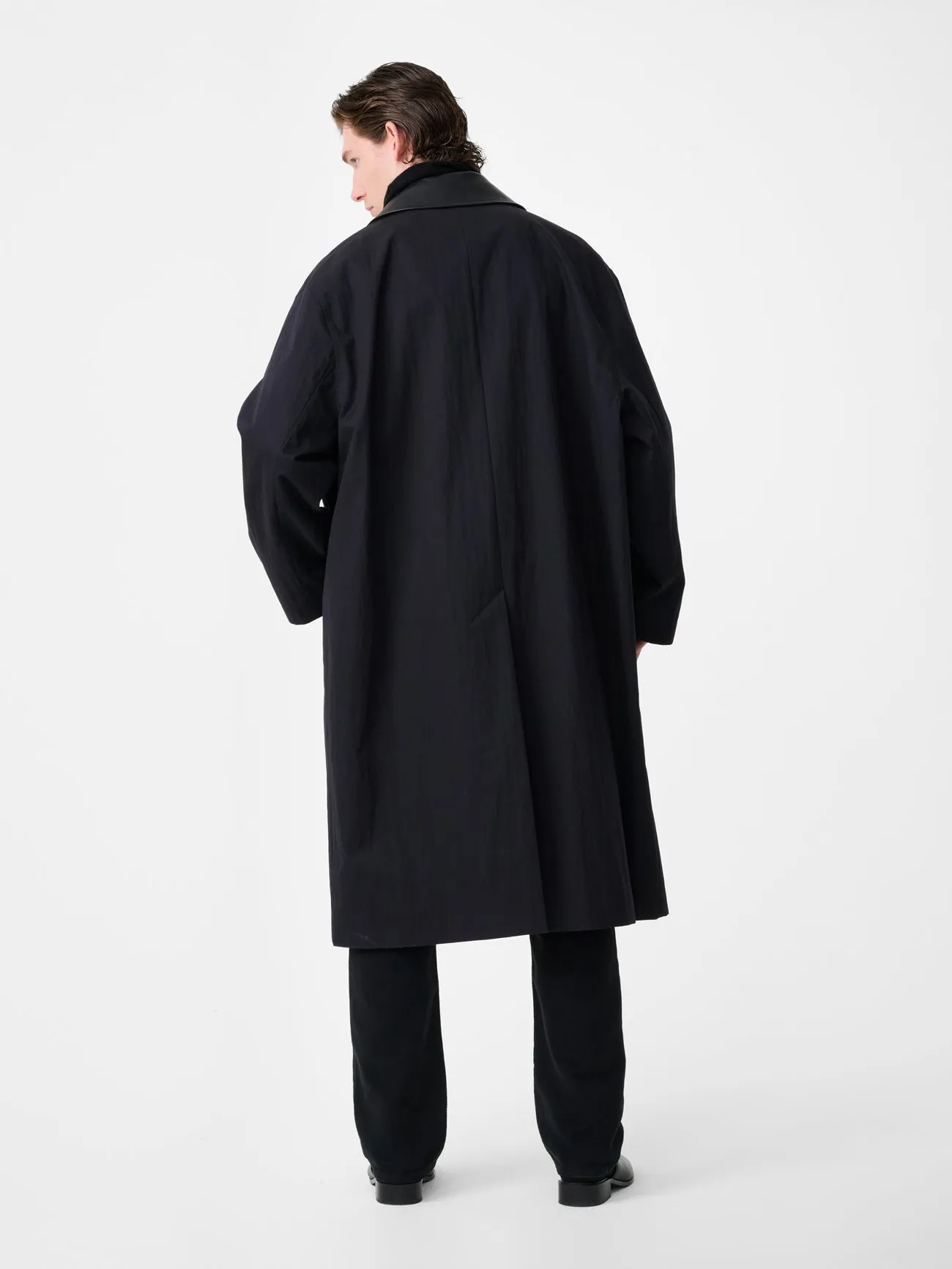 Revere Trench Darkest Navy sold by Studio Nicholson product image thumbnail 5