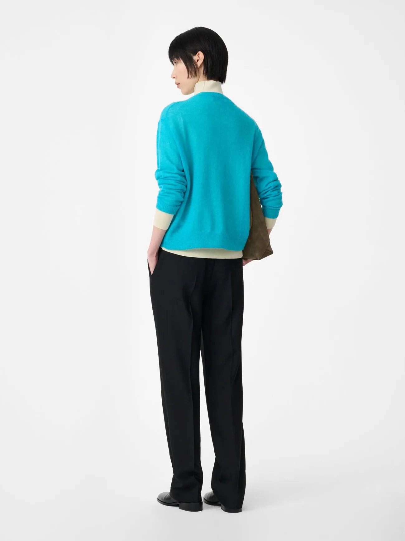 Callen Cardigan in Topaz sold by Studio Nicholson product image thumbnail 5