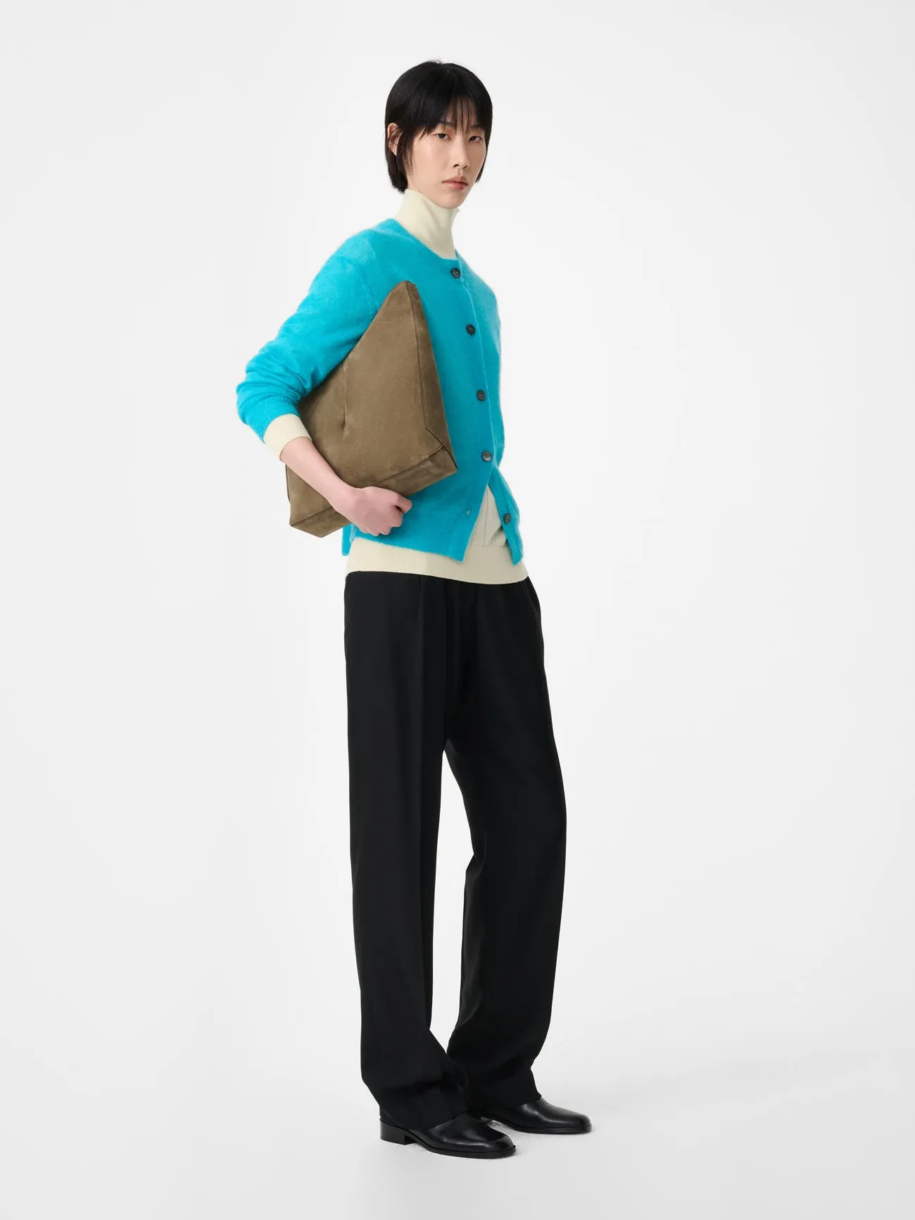 Callen Cardigan in Topaz sold by Studio Nicholson product image thumbnail 3