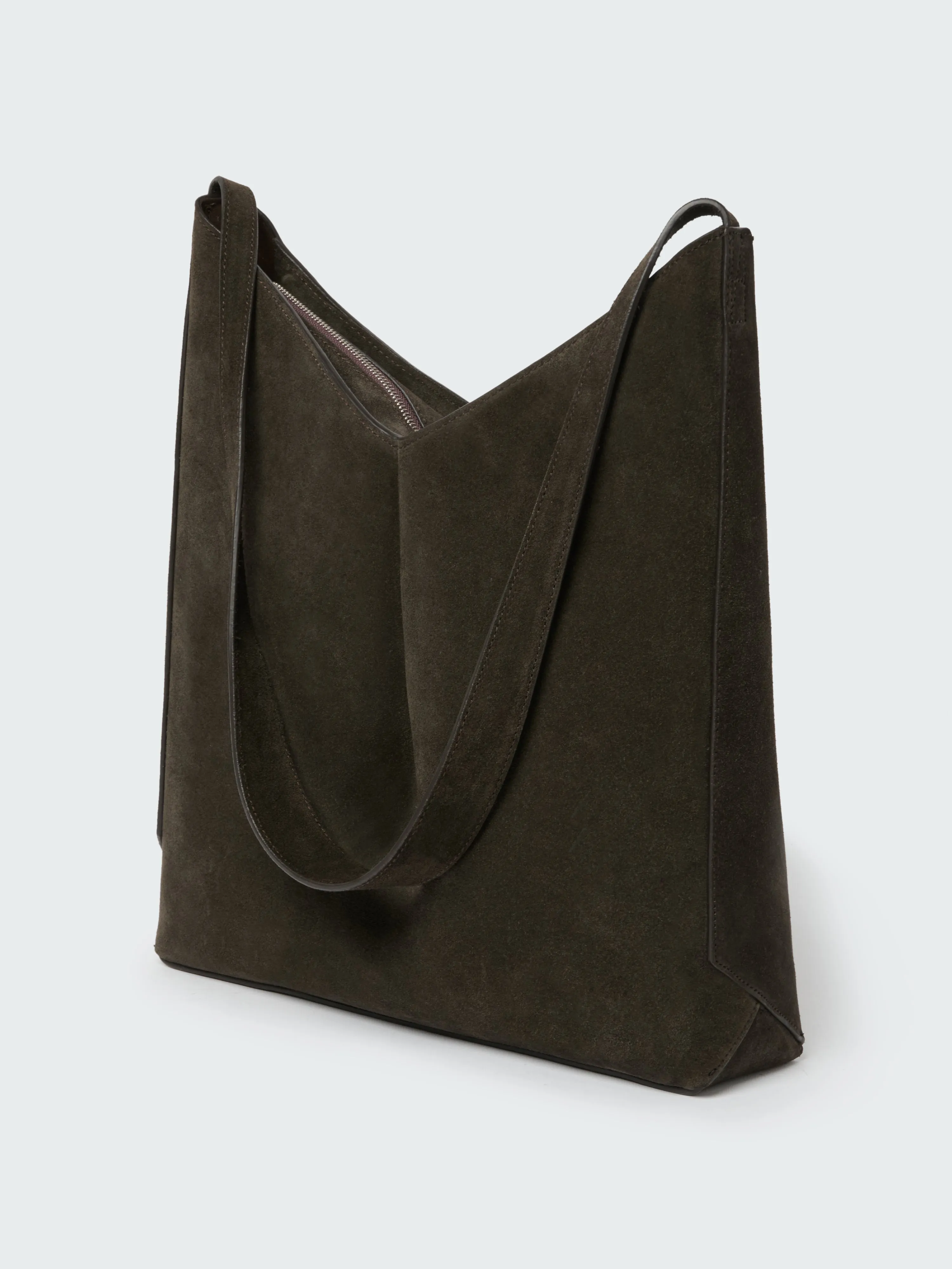 Hoho Suede Bag in Ebony sold by Studio Nicholson product image thumbnail 2