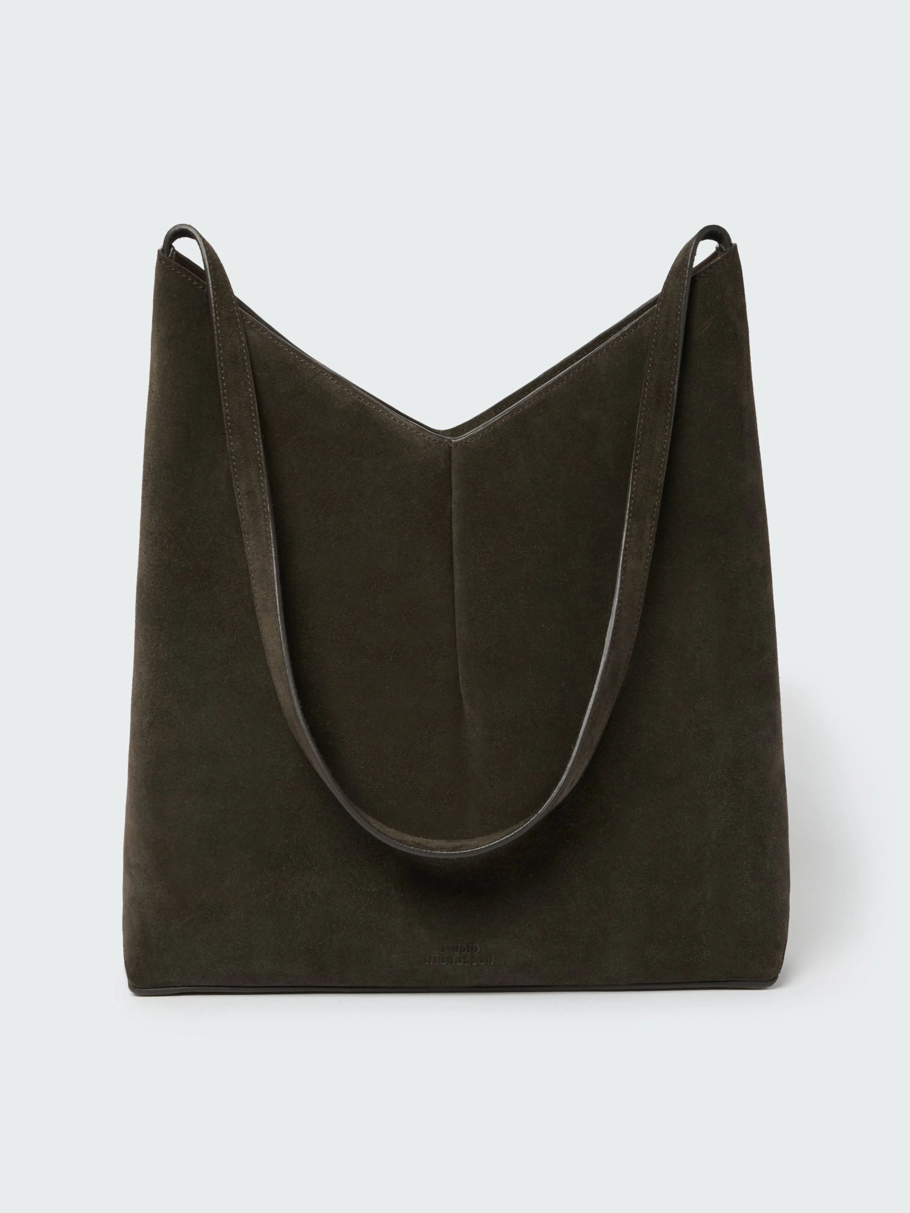 Hoho Suede Bag in Ebony sold by Studio Nicholson product image thumbnail 3