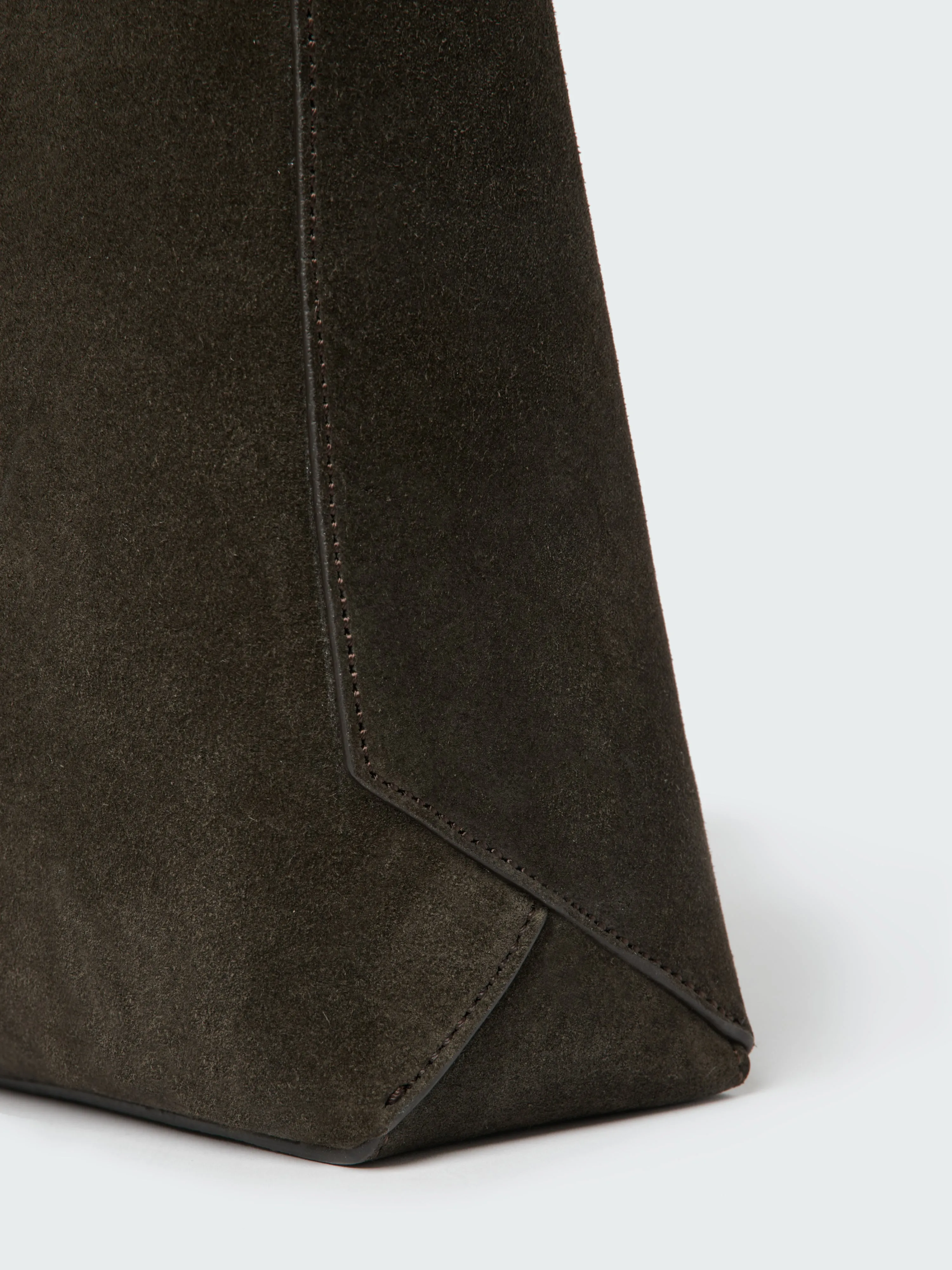 Hoho Suede Bag in Ebony sold by Studio Nicholson product image thumbnail 5