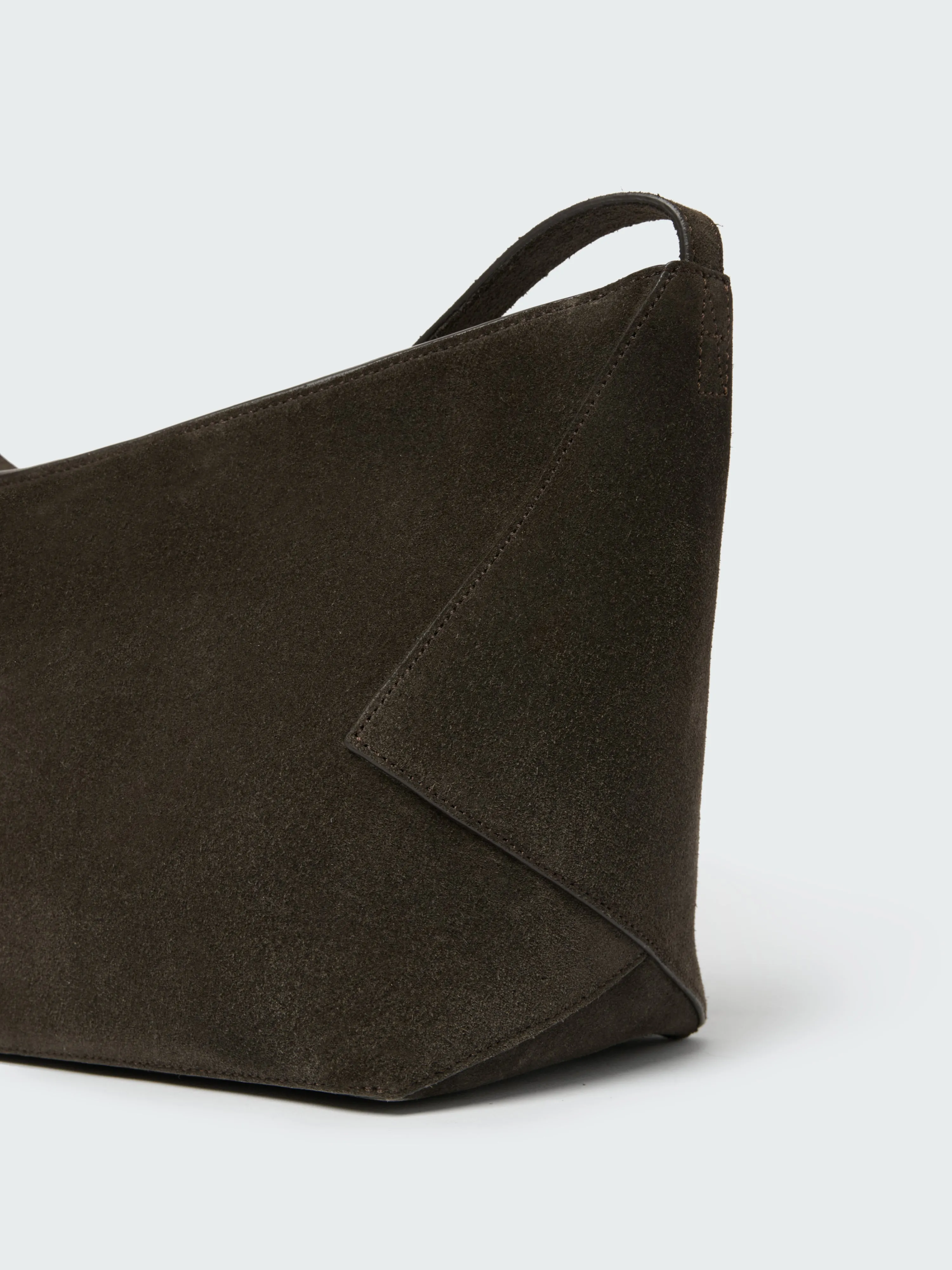 Hagu Suede Bag in Ebony sold by Studio Nicholson product image thumbnail 4