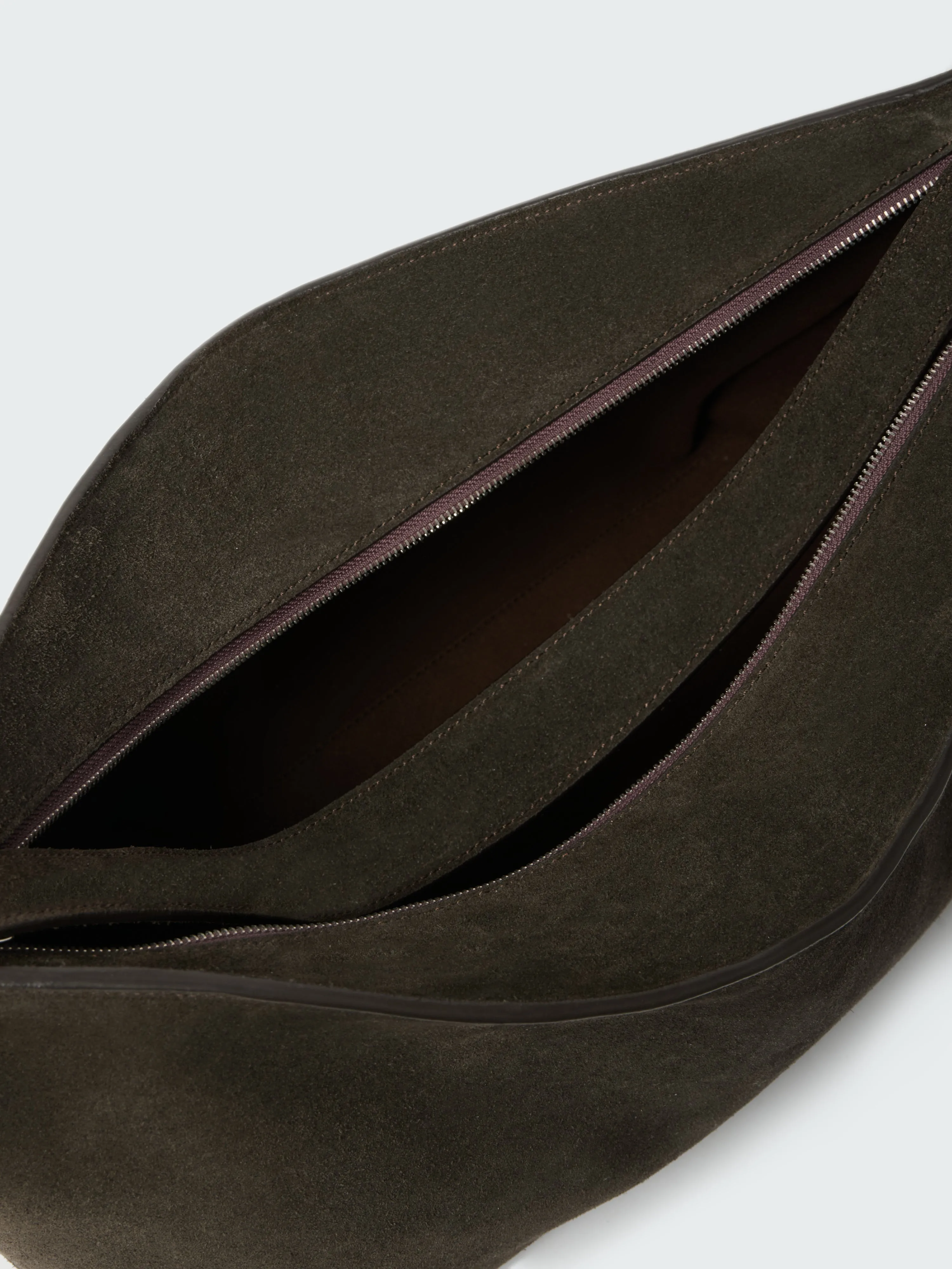 Hagu Suede Bag in Ebony sold by Studio Nicholson product image thumbnail 5