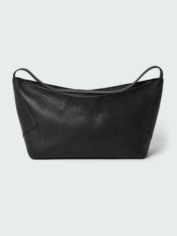 Hagu Leather Bag in Black made by Studio Nicholson