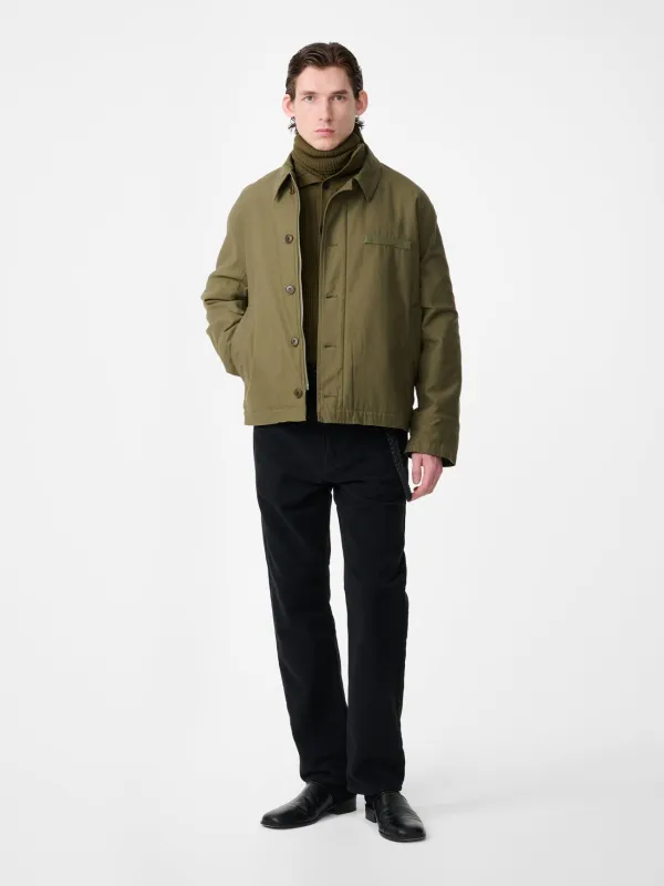 Linton Jacket in Utility Green made by Studio Nicholson