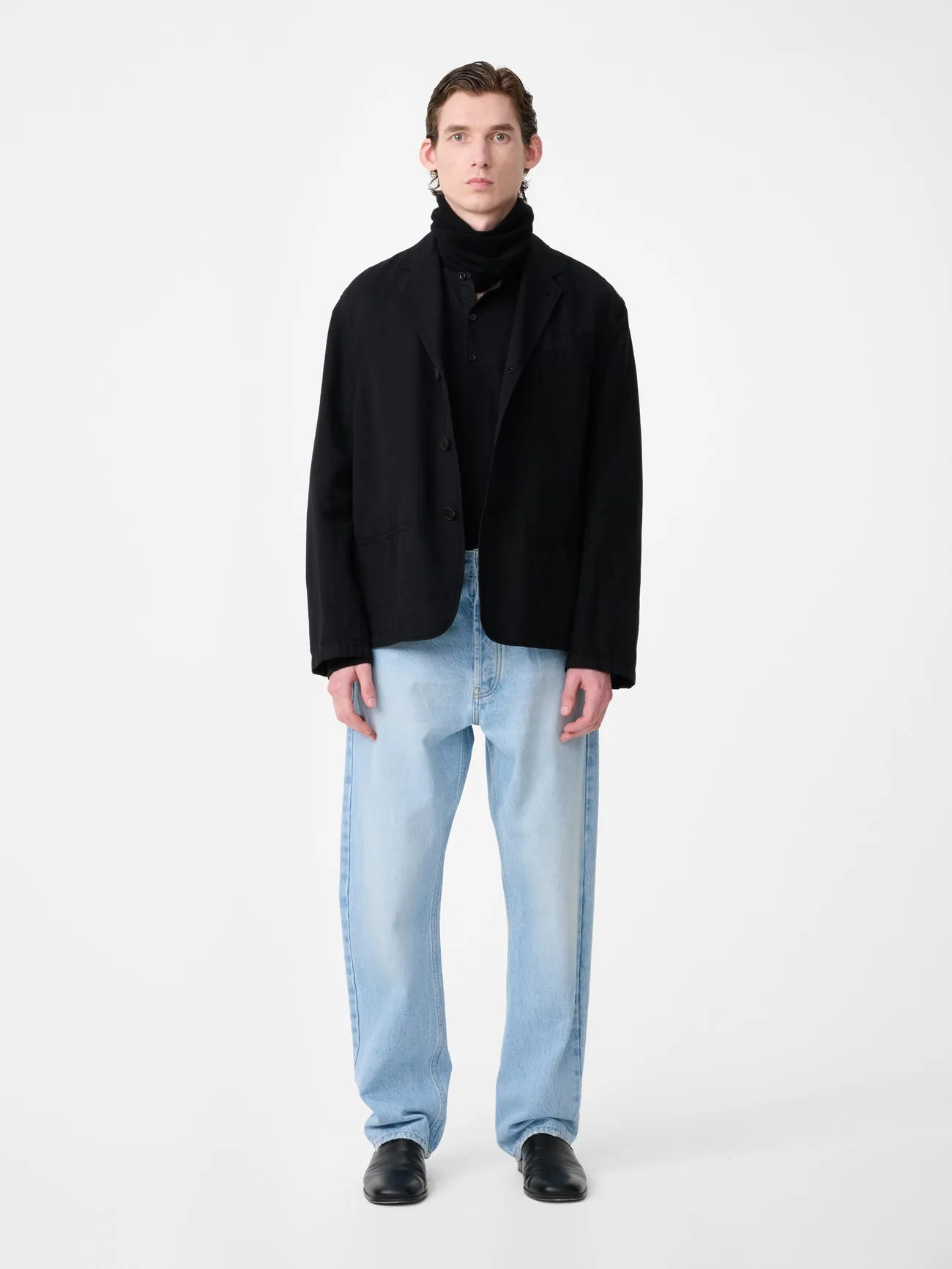 Spiel Jacket in Black sold by Studio Nicholson product image thumbnail 2